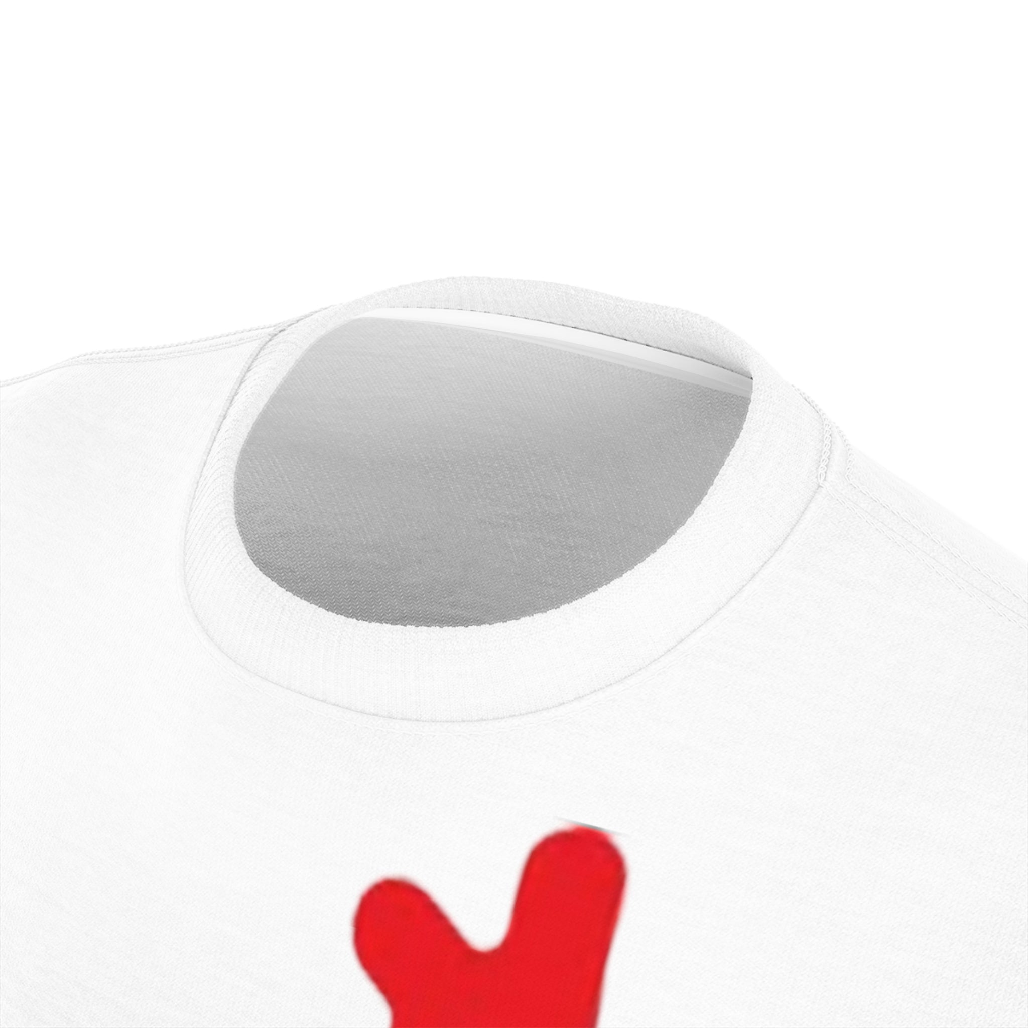 Taino Puerto Rican Flag Coqui Unisex Cut & Sew Tee (AOP)
