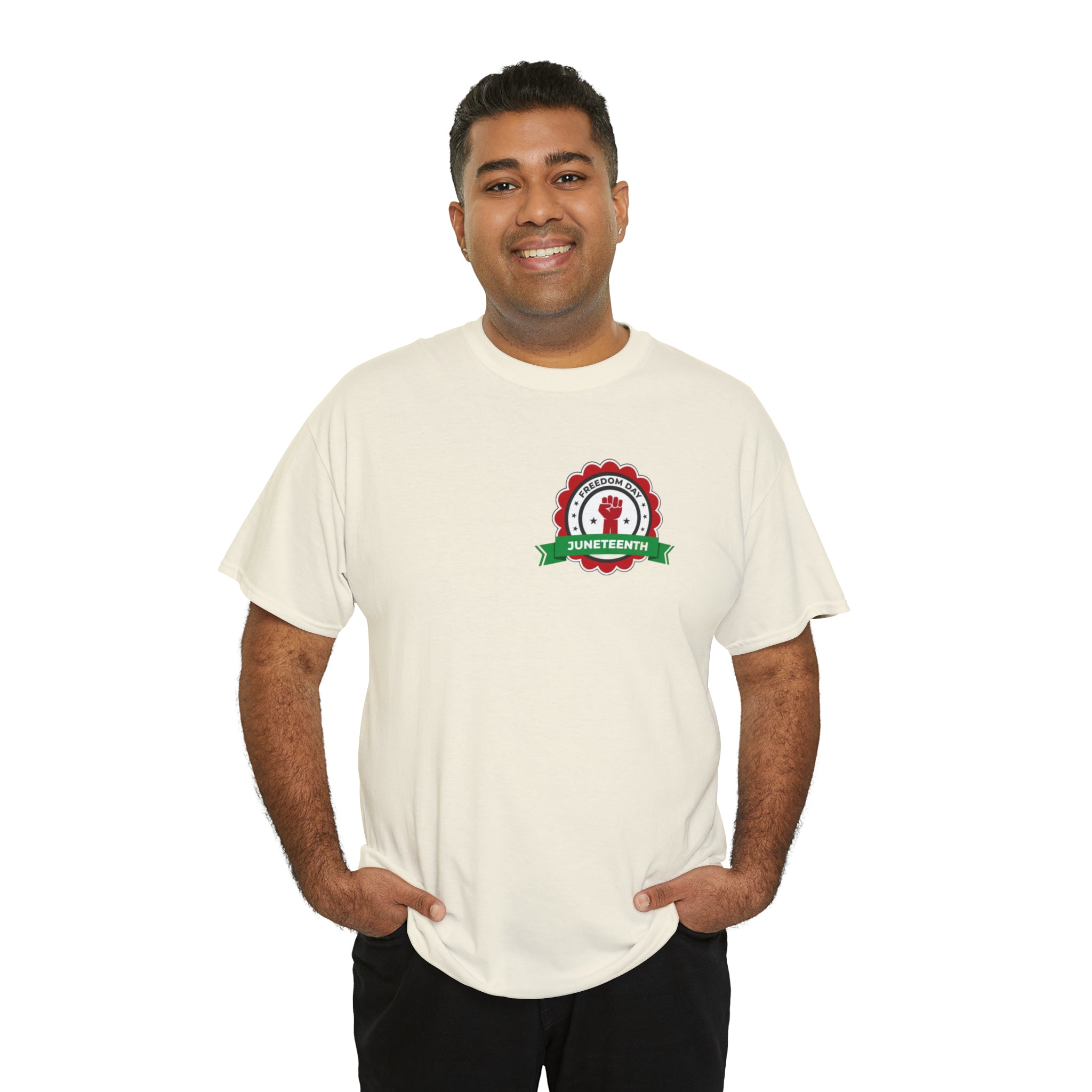 Juneteenth Freedom Day Unisex Heavy Cotton Tee