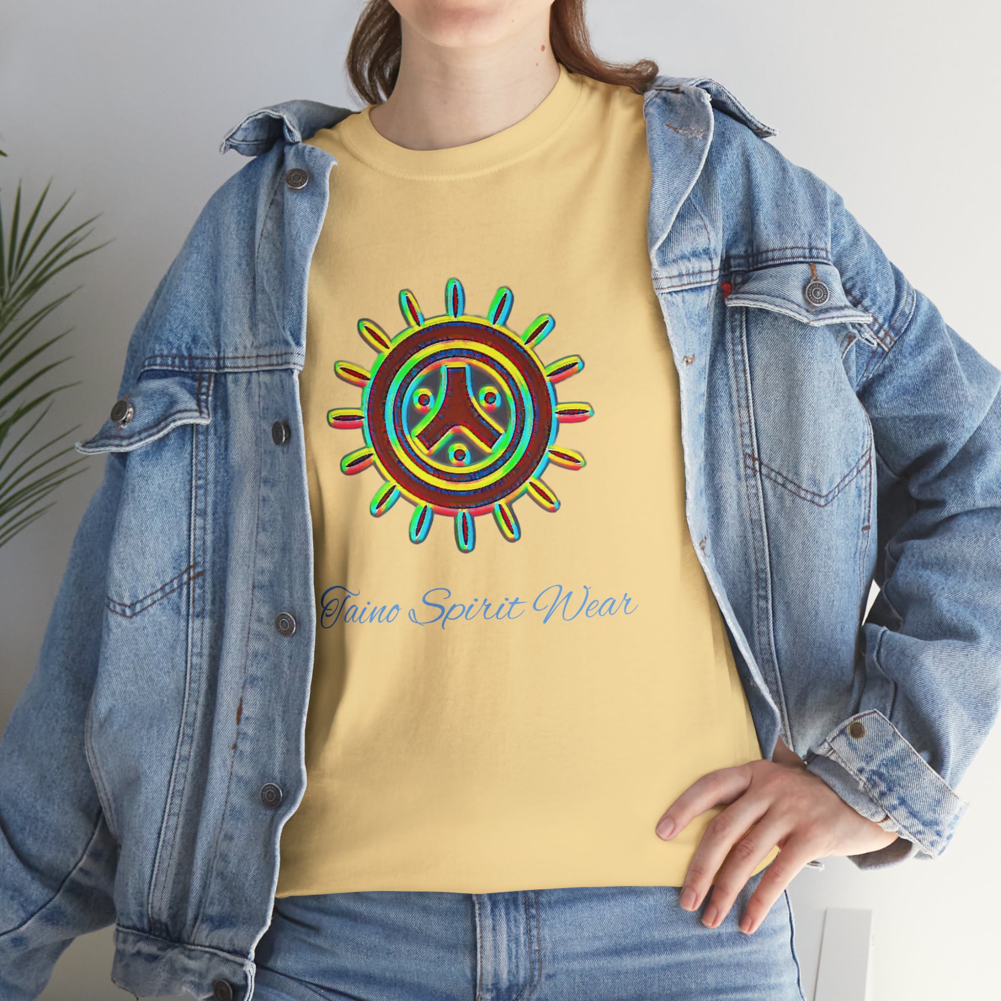 Taino Symbolism Unisex Heavy Cotton Tee