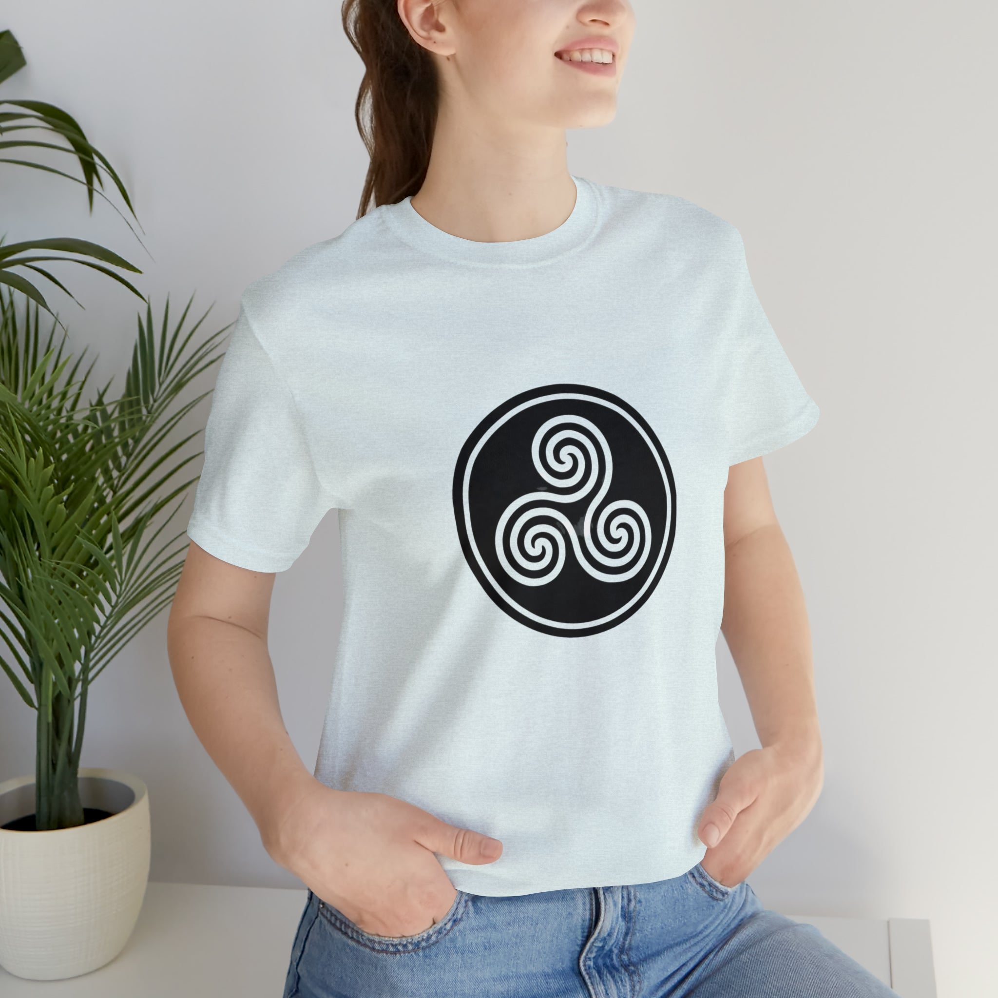 Taino Hurricane Symbol Unisex Jersey Short Sleeve Tee