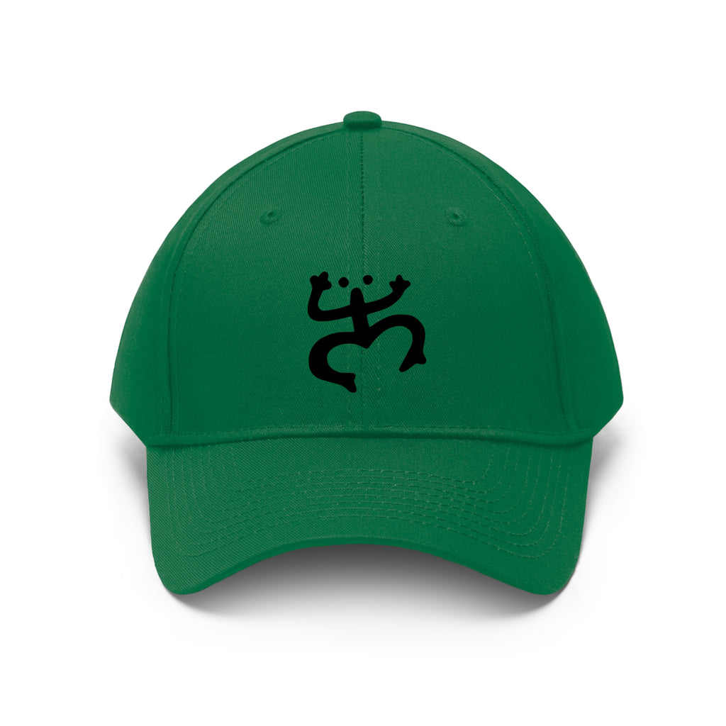 Taino Black Coqui Unisex Twill Hat