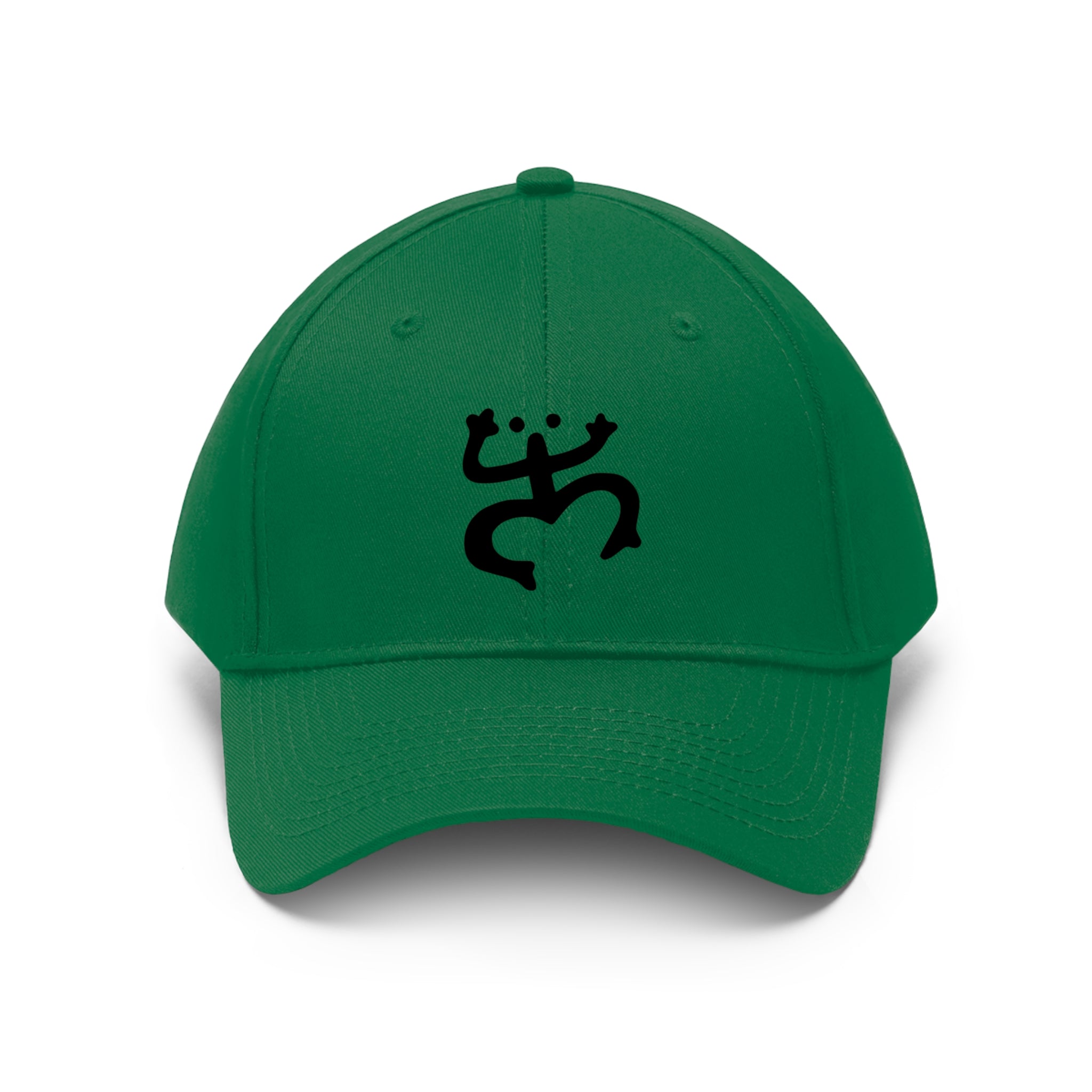 Taino Black Coqui Unisex Twill Hat