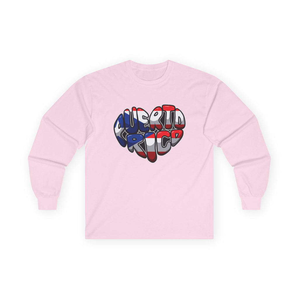 I Heart Puerto Rico/ Jibaro PR Flag Coqui Unisex Ultra Cotton Long Sleeve Tee