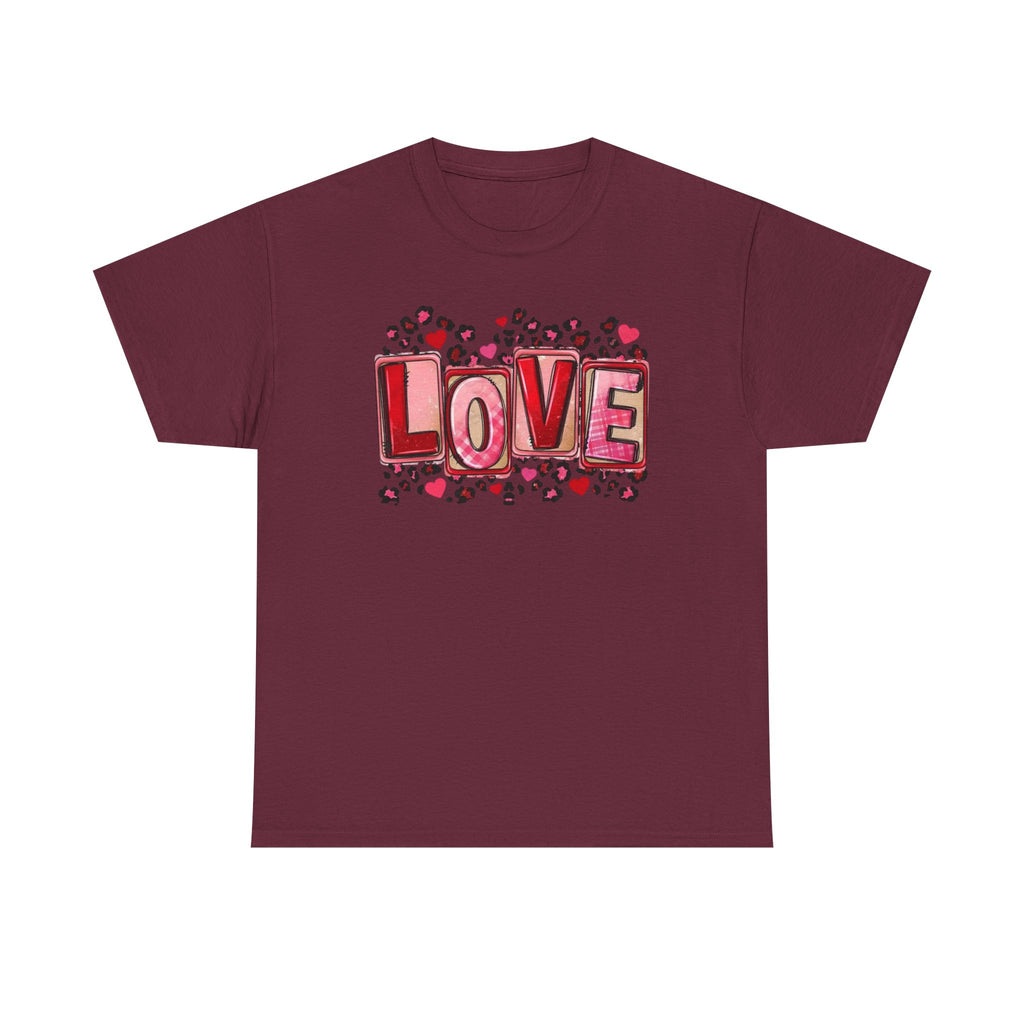 Valentine's Day Love Heart Graphic Tee – Valentine’s Day Romantic Shirt