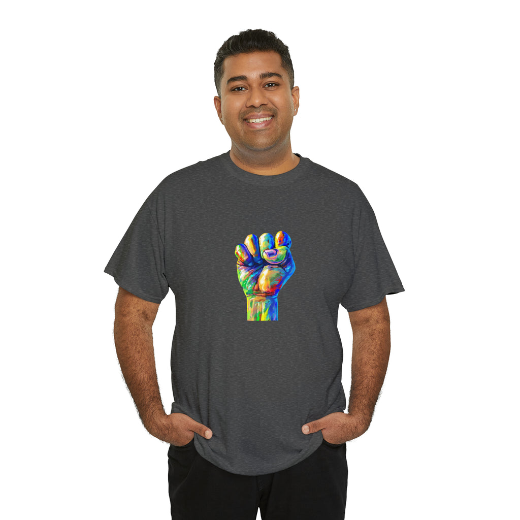 Power to The People Fist Unisex Heavy Cotton Tee