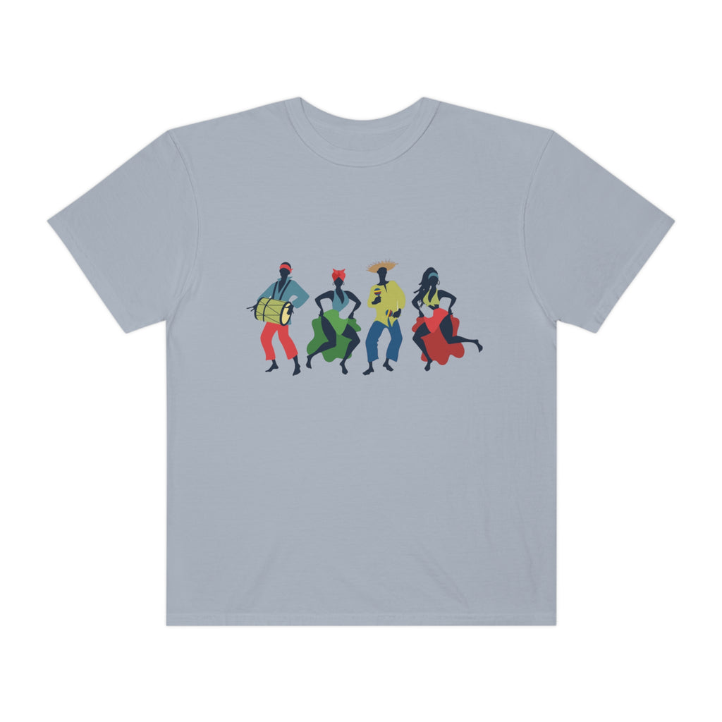 African Dancers Unisex Garment-Dyed T-shirt
