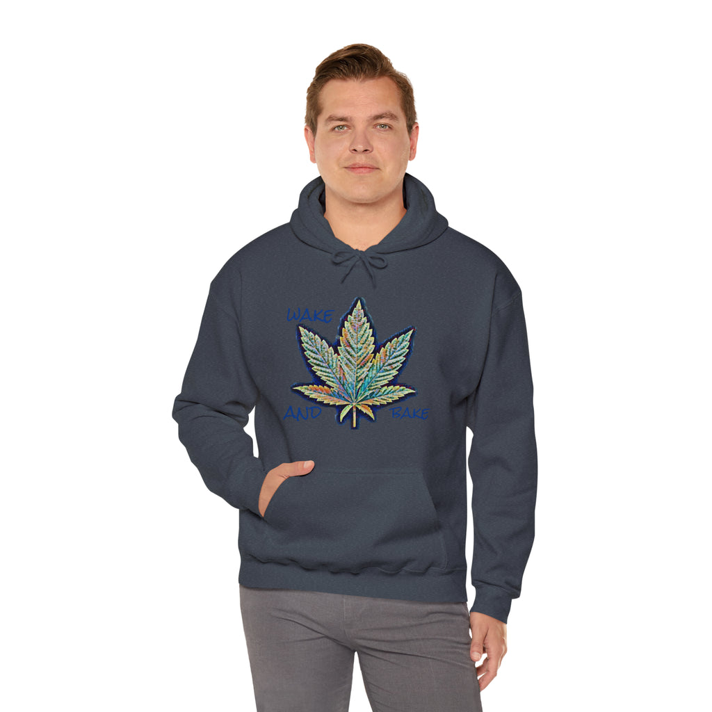 The Five Finger Leaf 2 Unisex Heavy Blend™ Hooded Sweatshirt