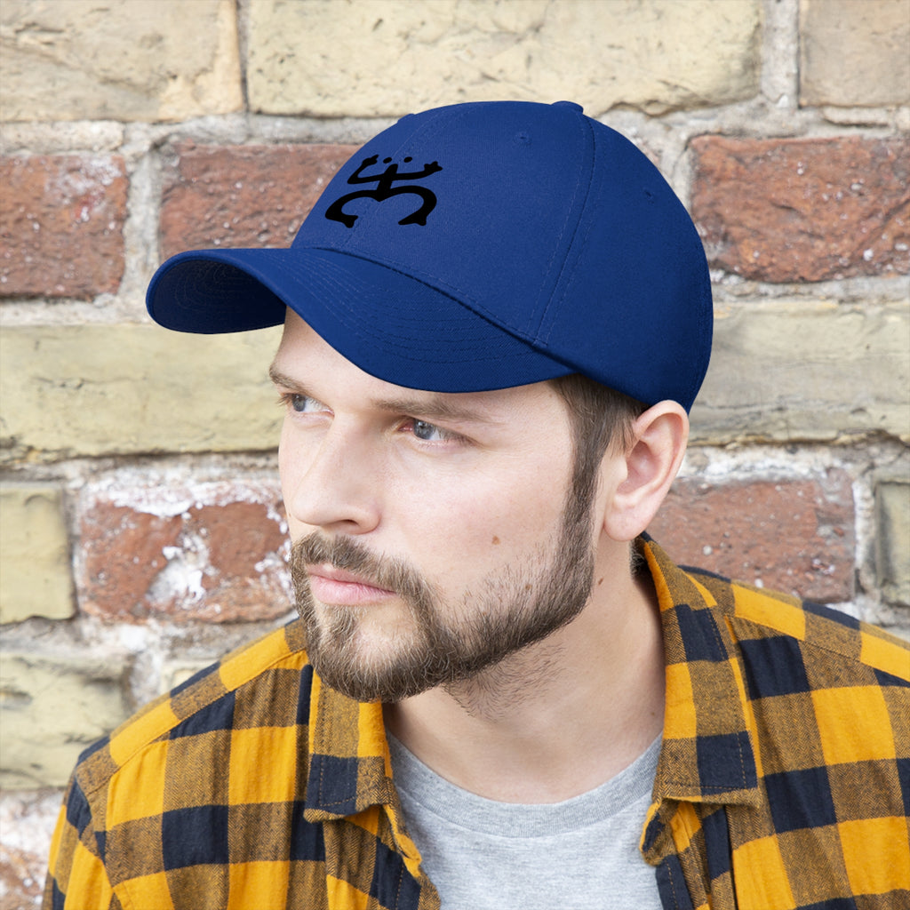 Taino Black Coqui Unisex Twill Hat