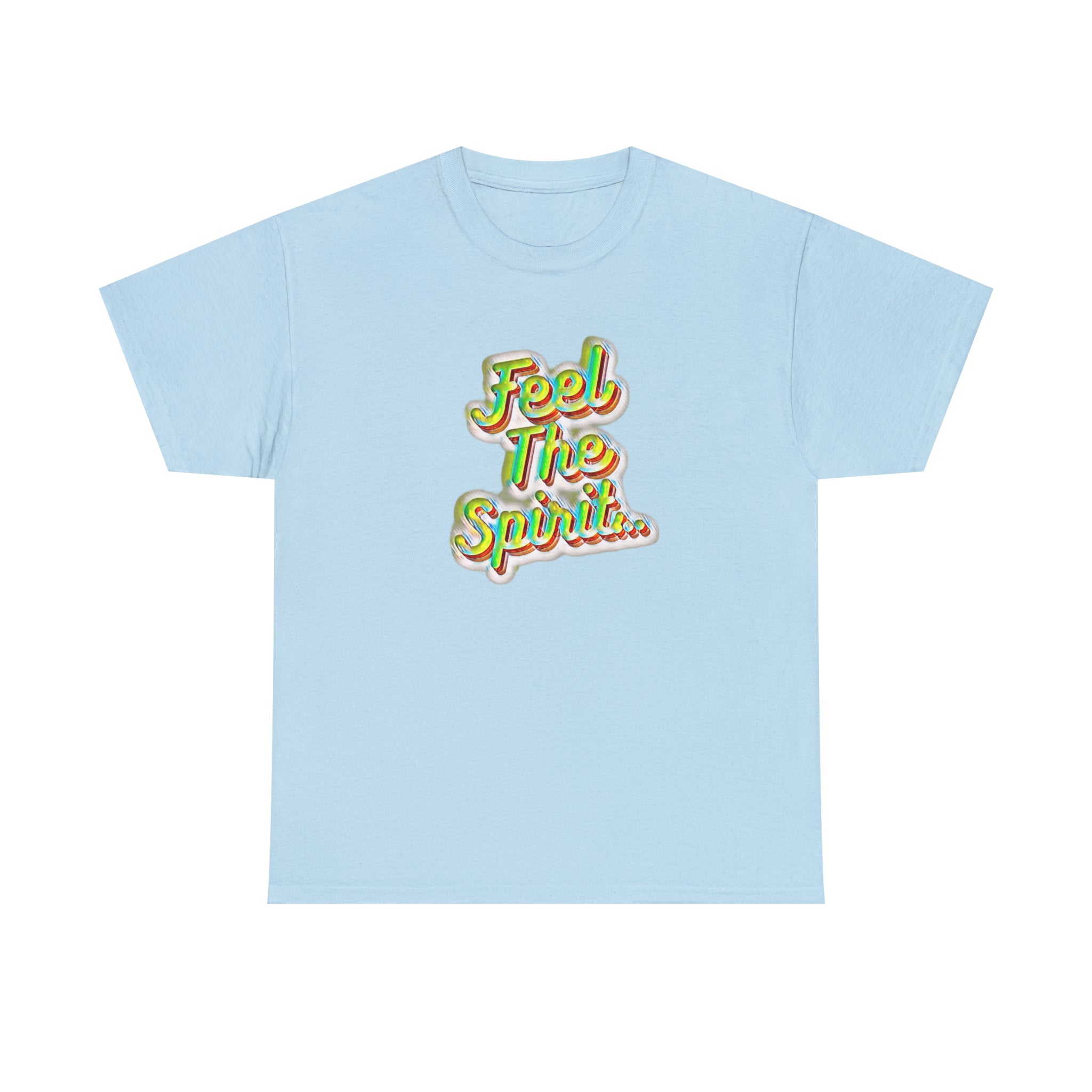 Feel The Spirit Unisex Heavy Cotton Tee