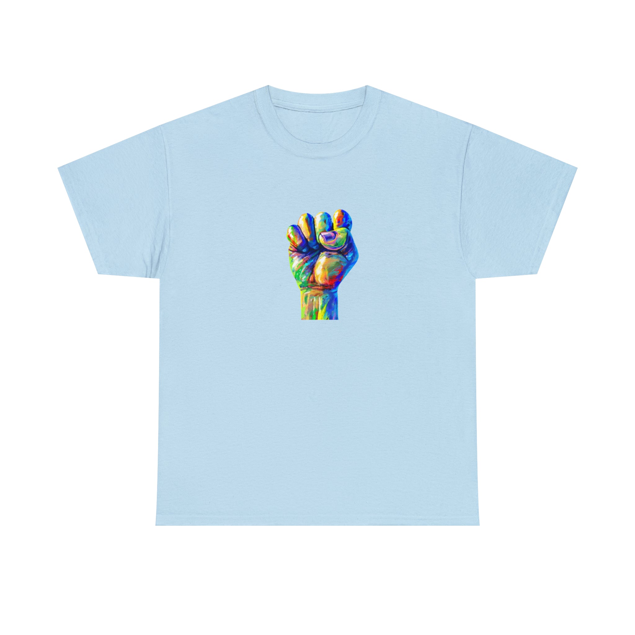 Power to The People Fist Unisex Heavy Cotton Tee