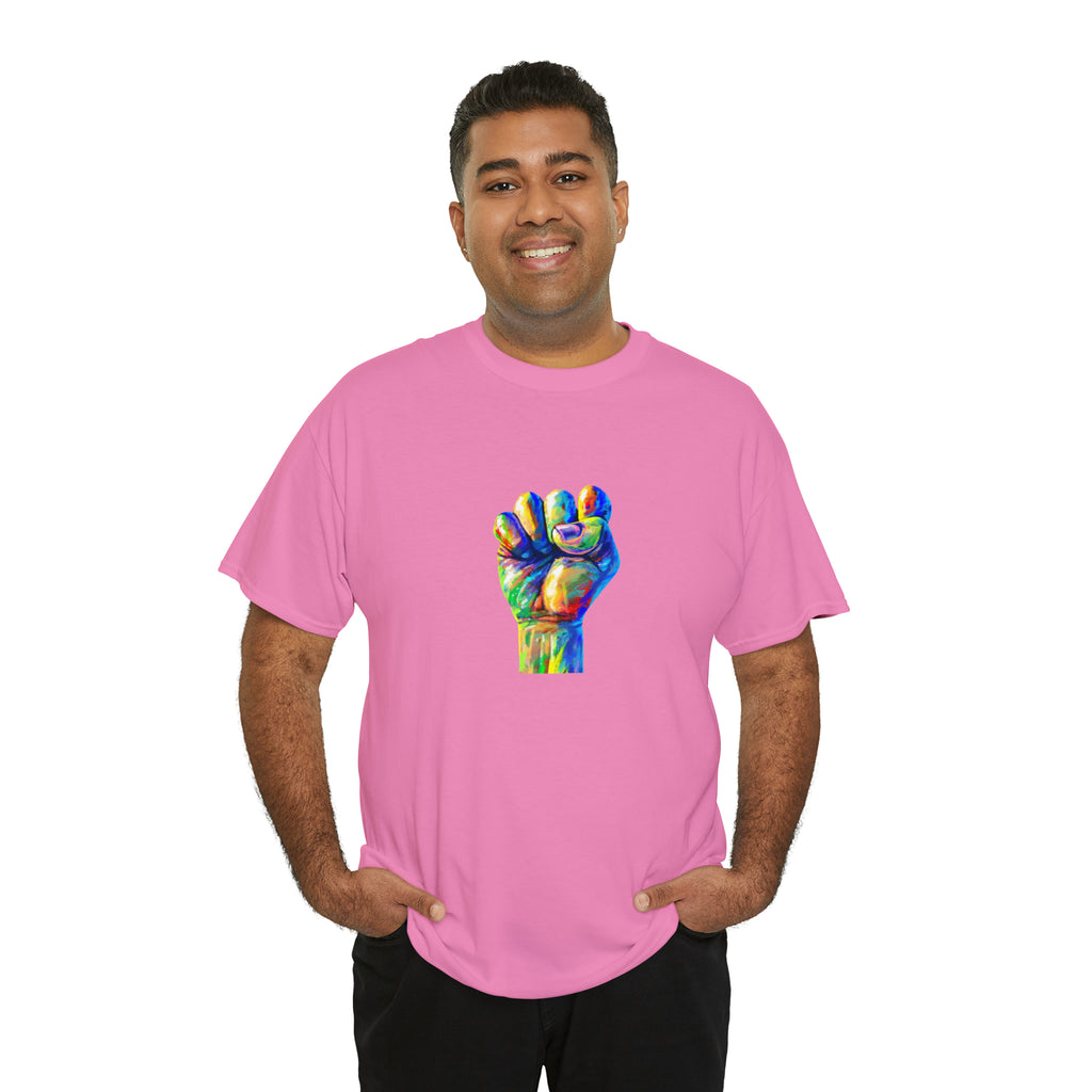 Power to The People Fist Unisex Heavy Cotton Tee