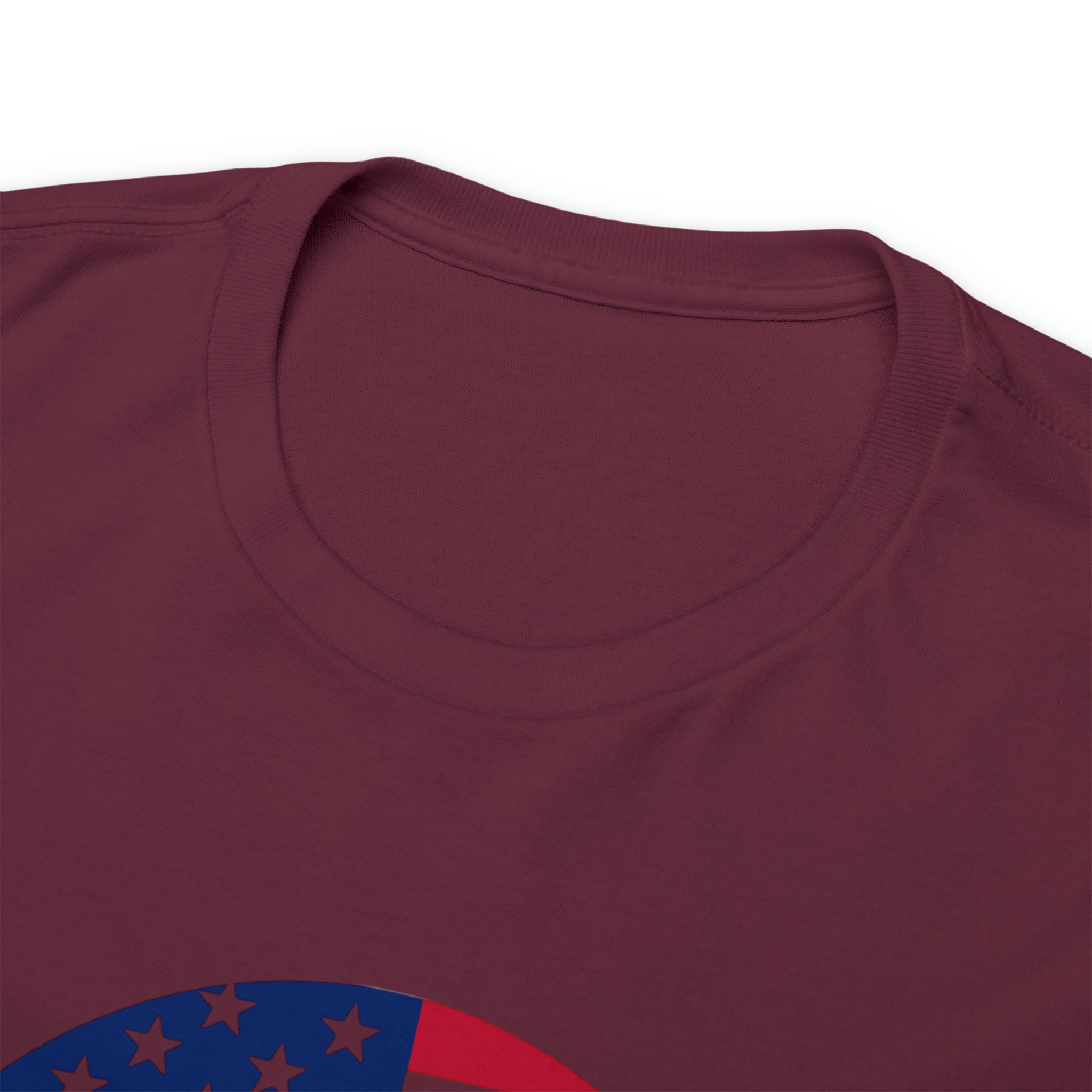 American Flag Globe Unisex Heavy Cotton Tee