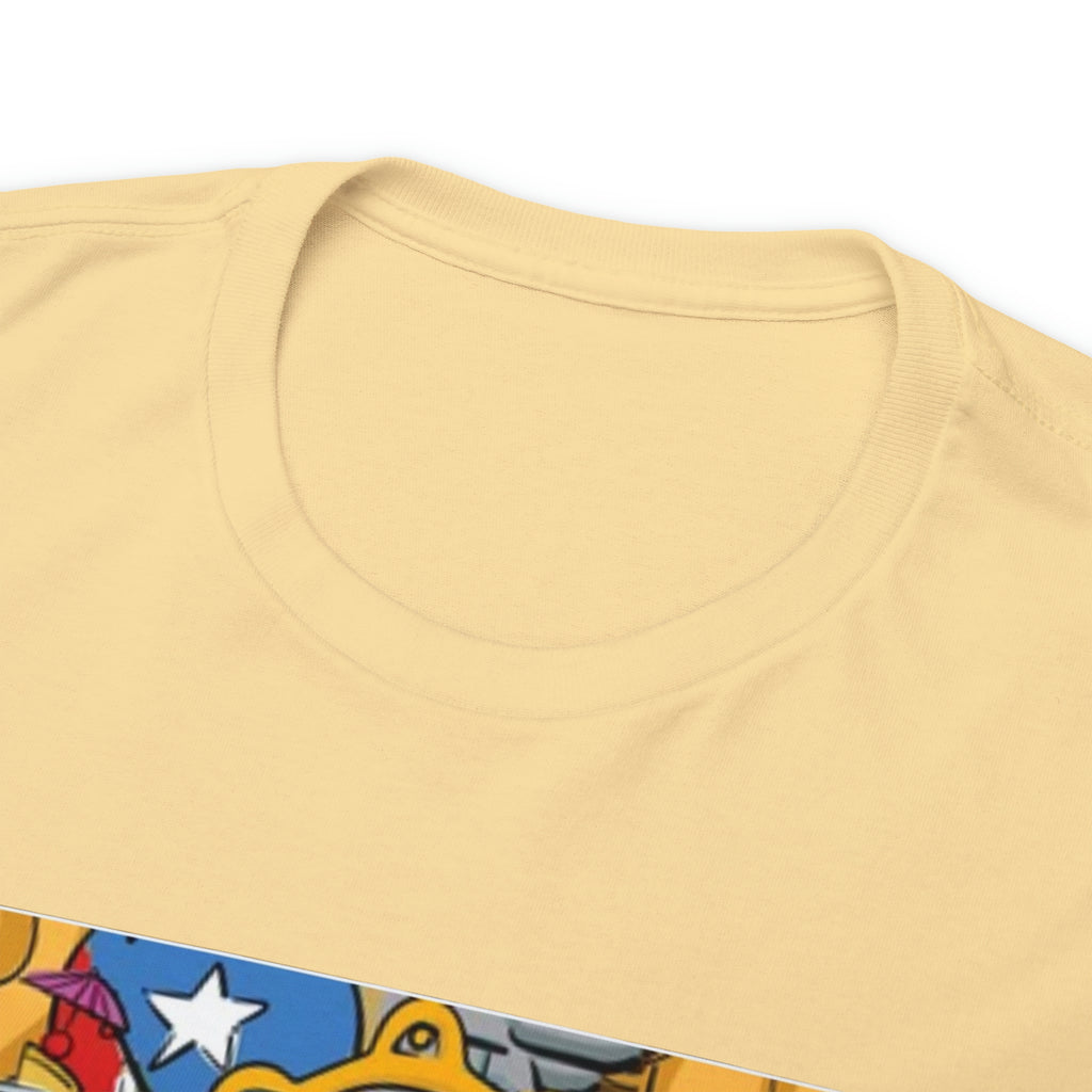 Puerto Rican Heritage Unisex Heavy Cotton Tee