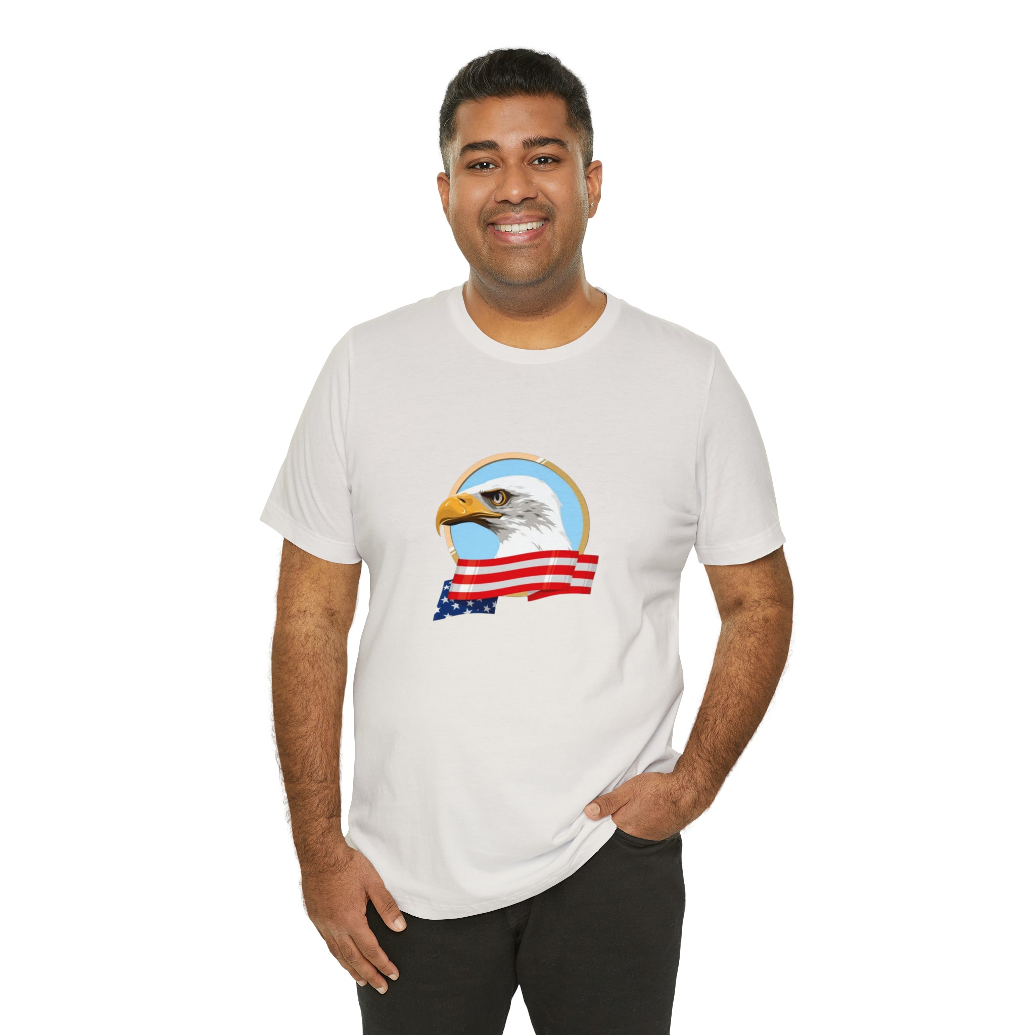 American Eagle Head Unisex Jersey Short Sleeve Tee