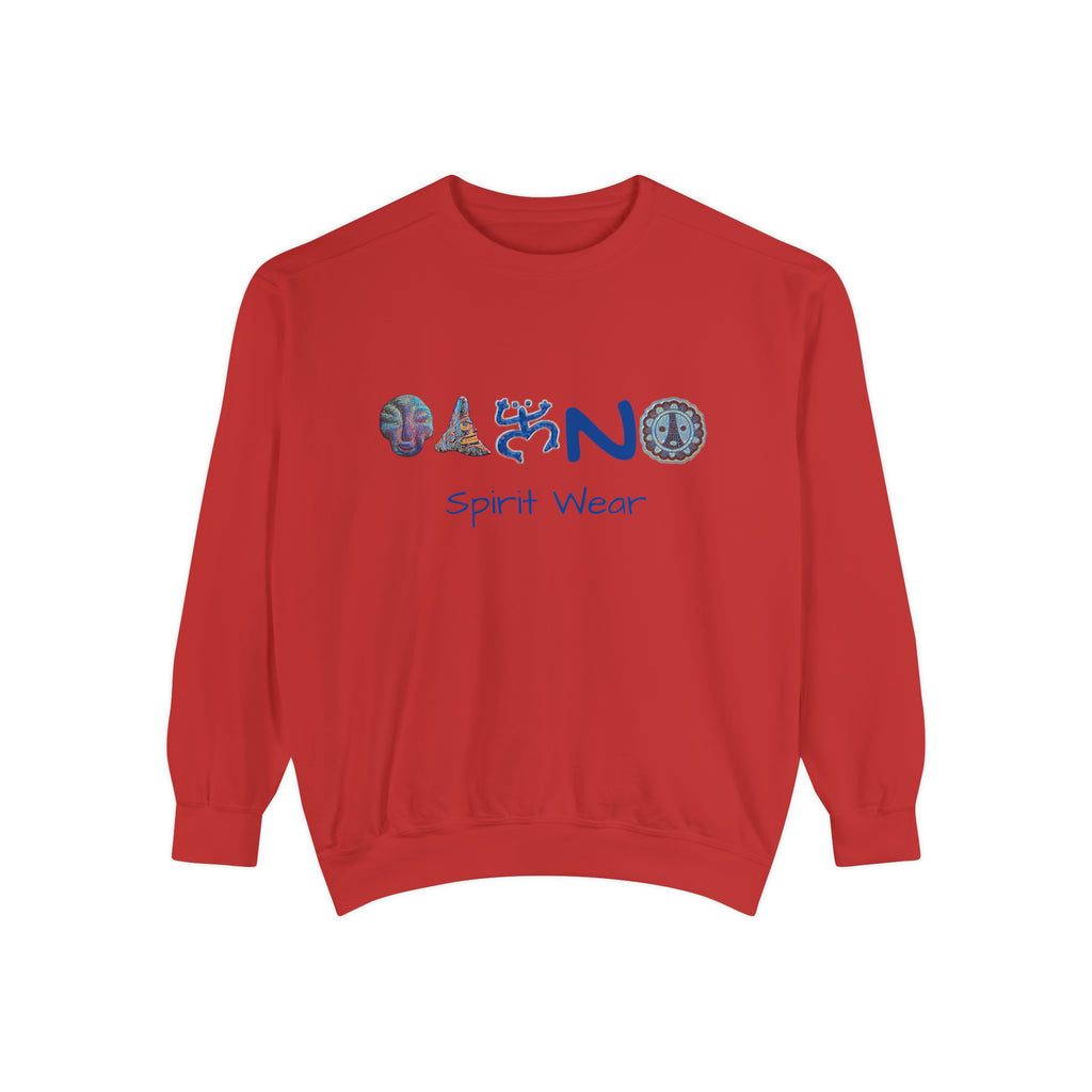 Taino Spirit Wear Symbols Unisex Garment-Dyed Sweatshirt