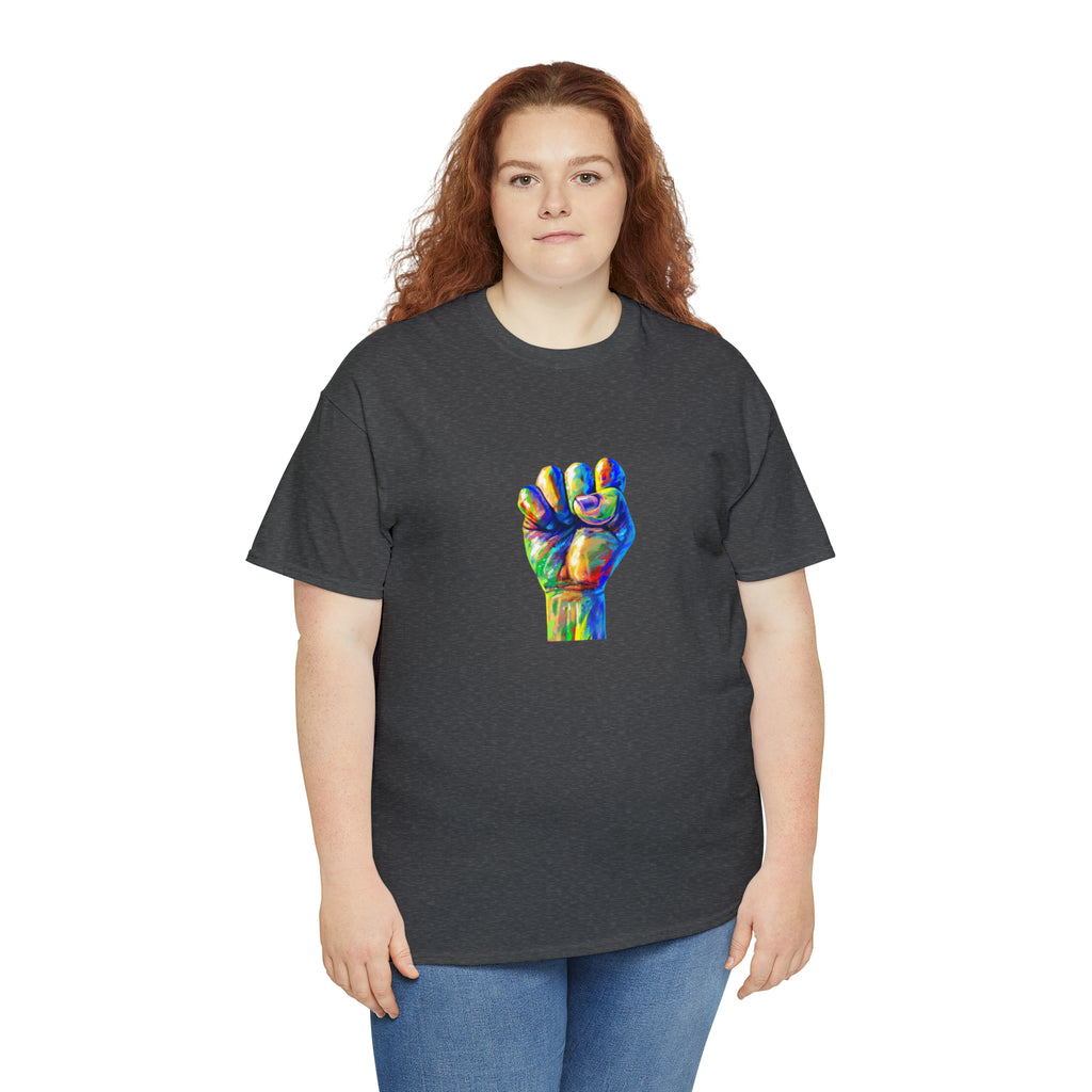 Power to The People Fist Unisex Heavy Cotton Tee