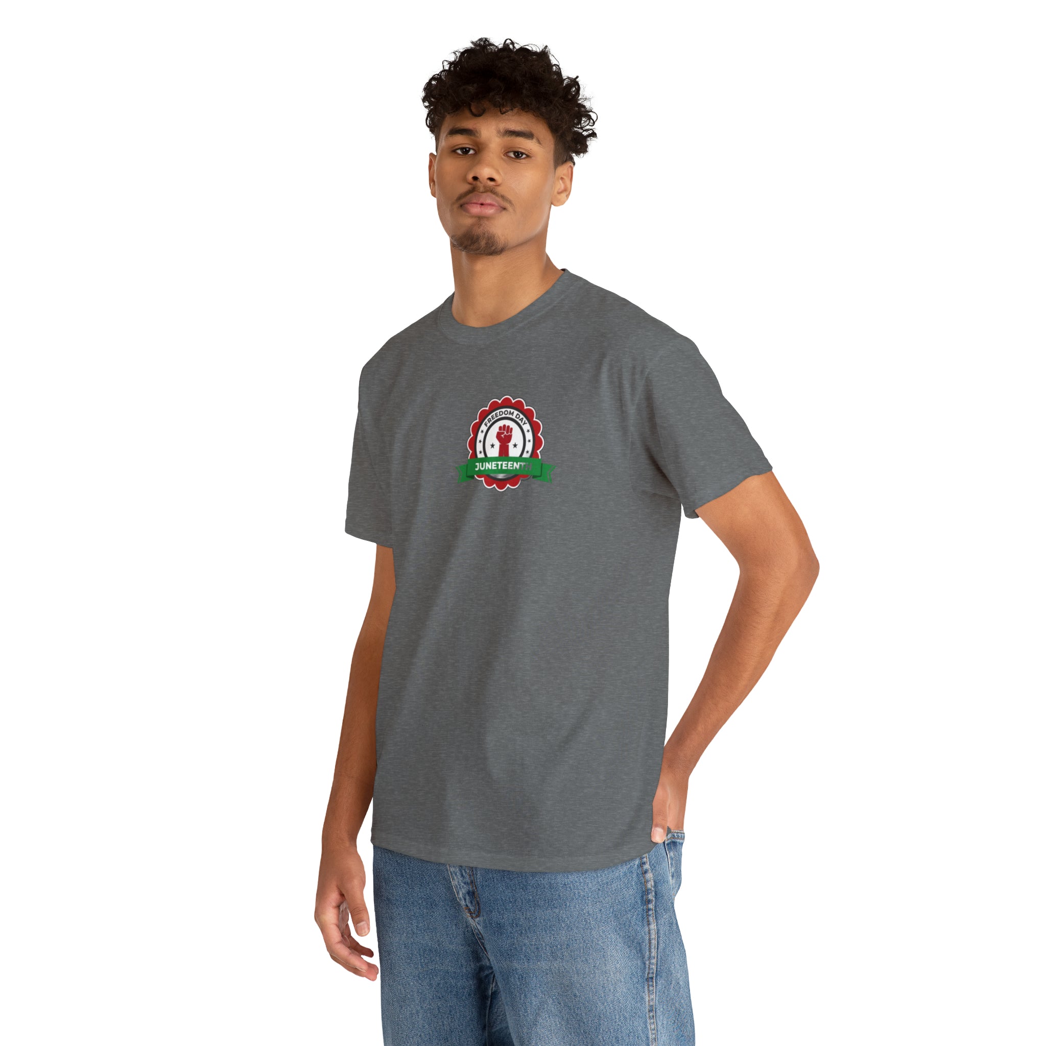 Juneteenth Freedom Day Unisex Heavy Cotton Tee