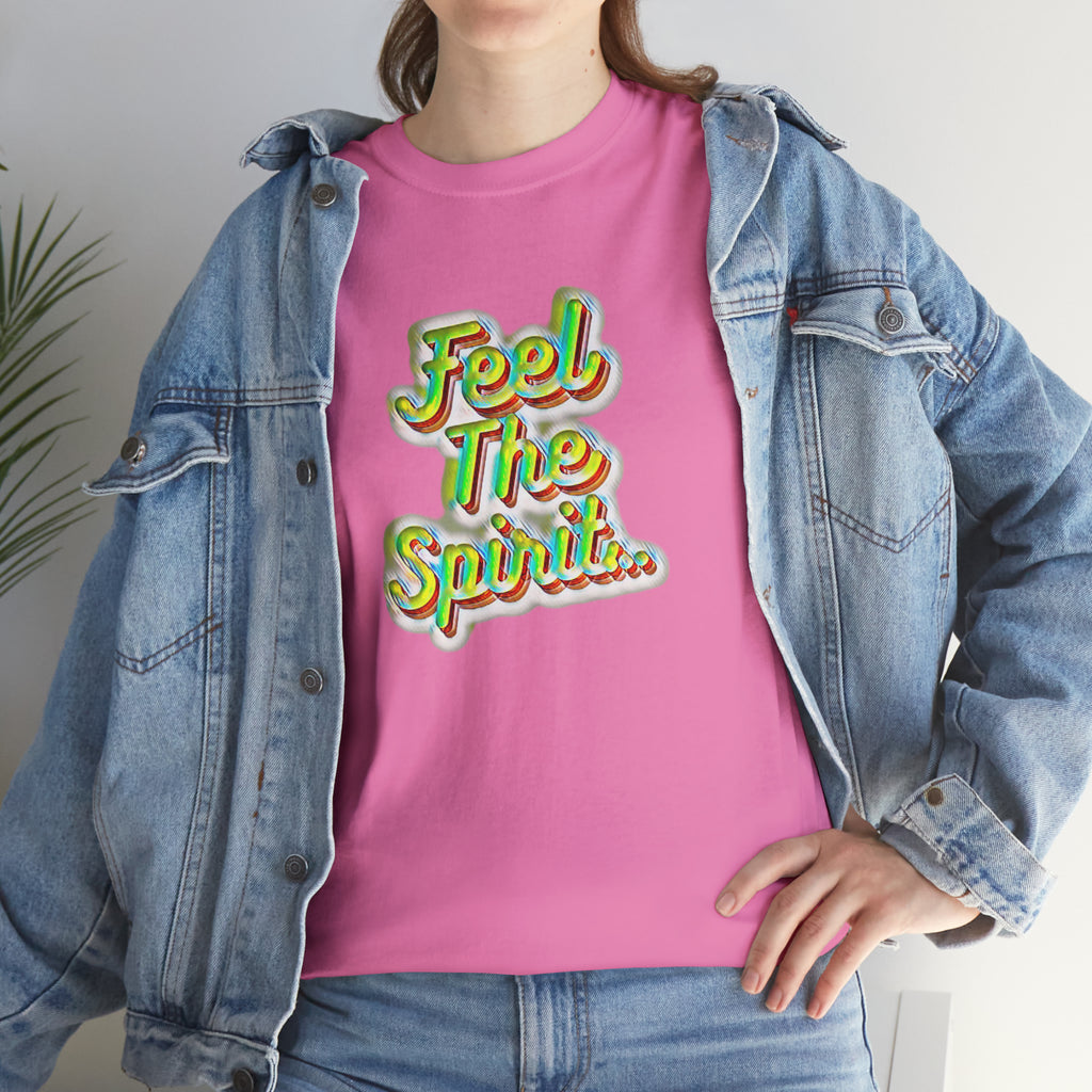 Feel The Spirit Unisex Heavy Cotton Tee