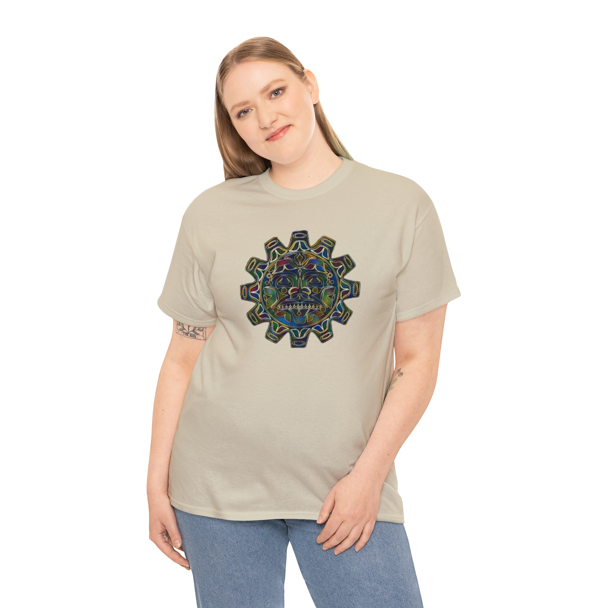 Taino Symbolism Unisex Heavy Cotton Tee