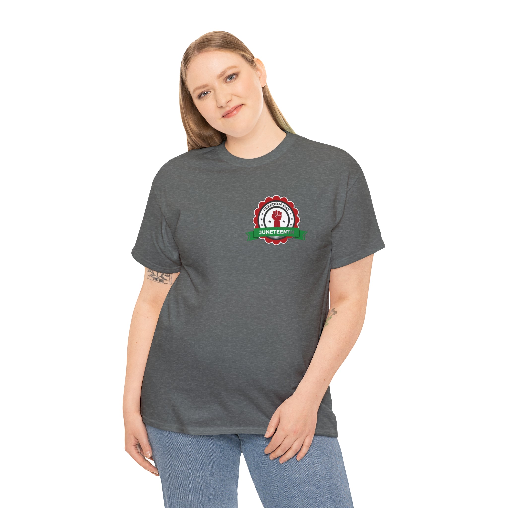 Juneteenth Freedom Day Unisex Heavy Cotton Tee