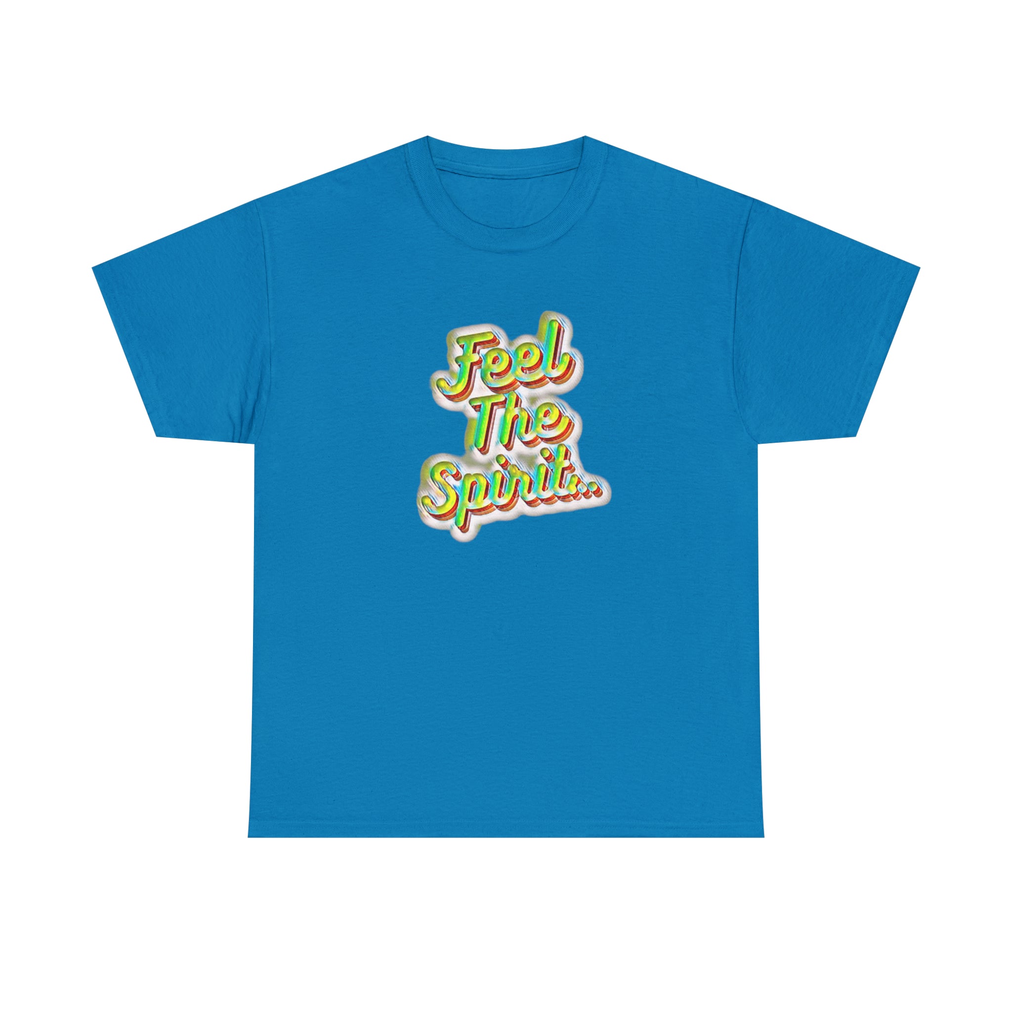 Feel The Spirit Unisex Heavy Cotton Tee