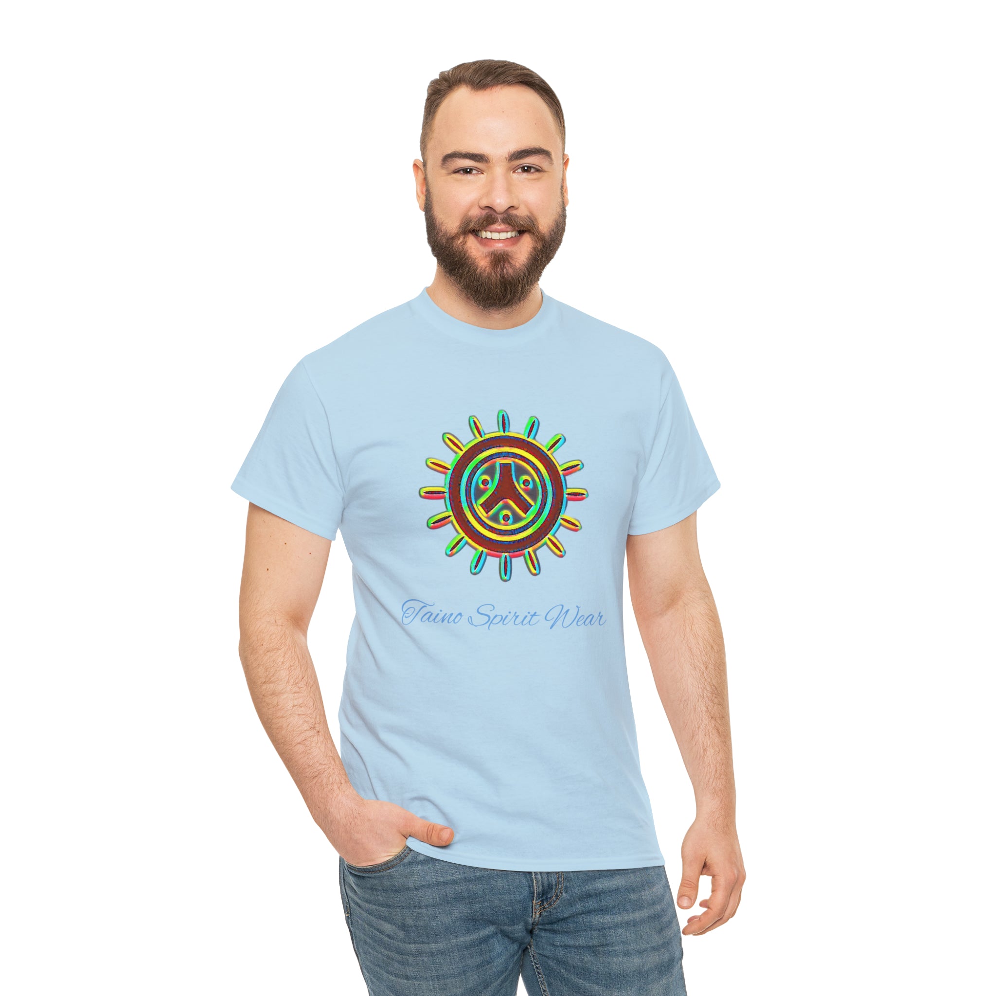 Taino Symbolism Unisex Heavy Cotton Tee