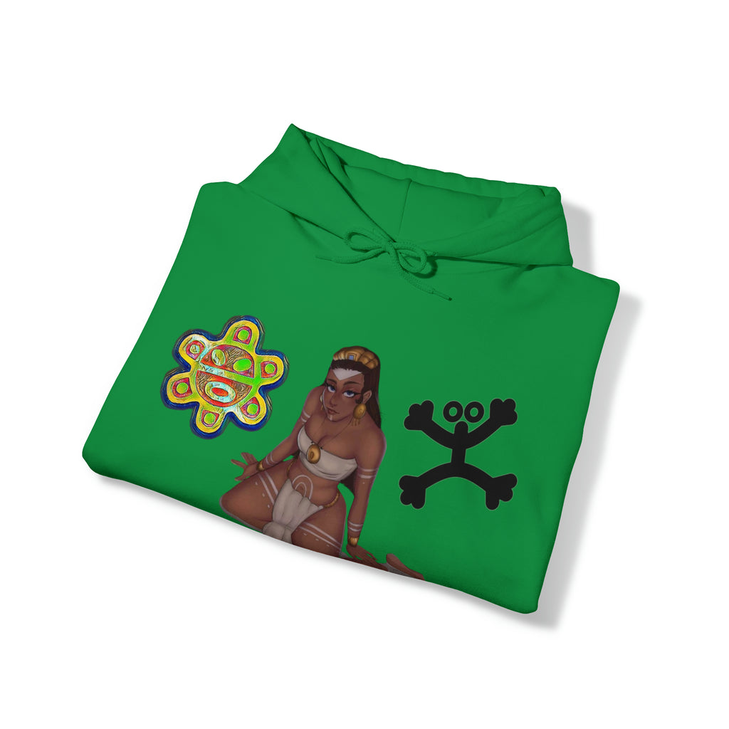 Taino Sun/Coqui/ Woman Warrior Unisex Heavy Blend™ Hooded Sweatshirt
