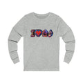 I Love House Music Symbols Unisex Jersey Long Sleeve Tee