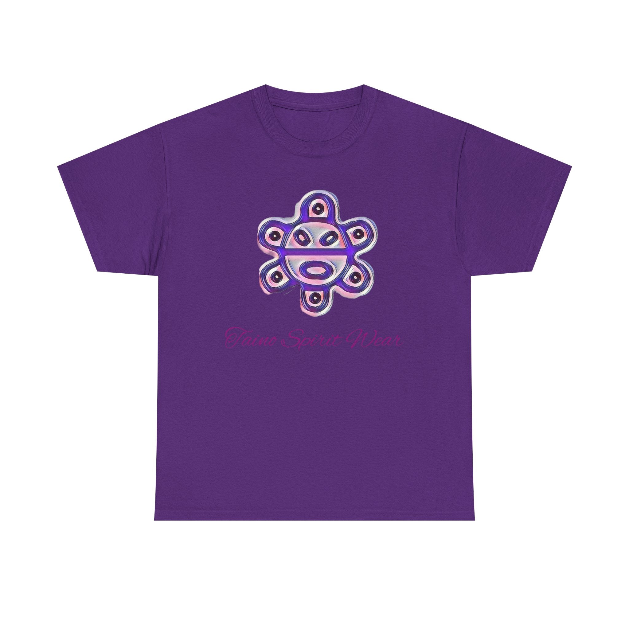 Taino Sun God Purple Tee