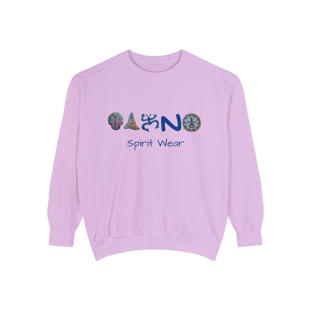 Taino Spirit Wear Symbols Unisex Garment-Dyed Sweatshirt