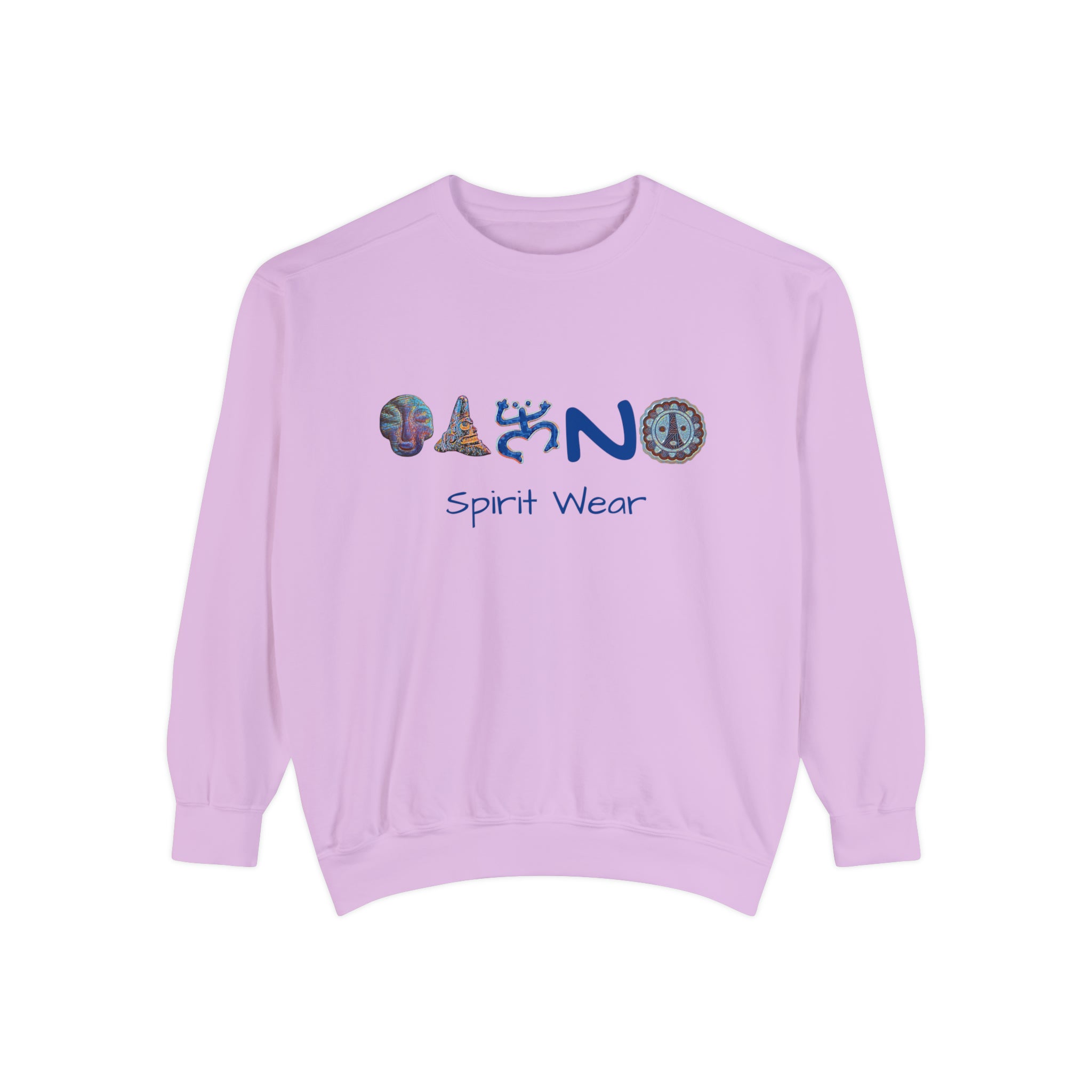 Taino Spirit Wear Symbols Unisex Garment-Dyed Sweatshirt