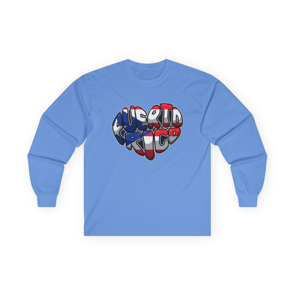 I Heart Puerto Rico/ Jibaro PR Flag Coqui Unisex Ultra Cotton Long Sleeve Tee