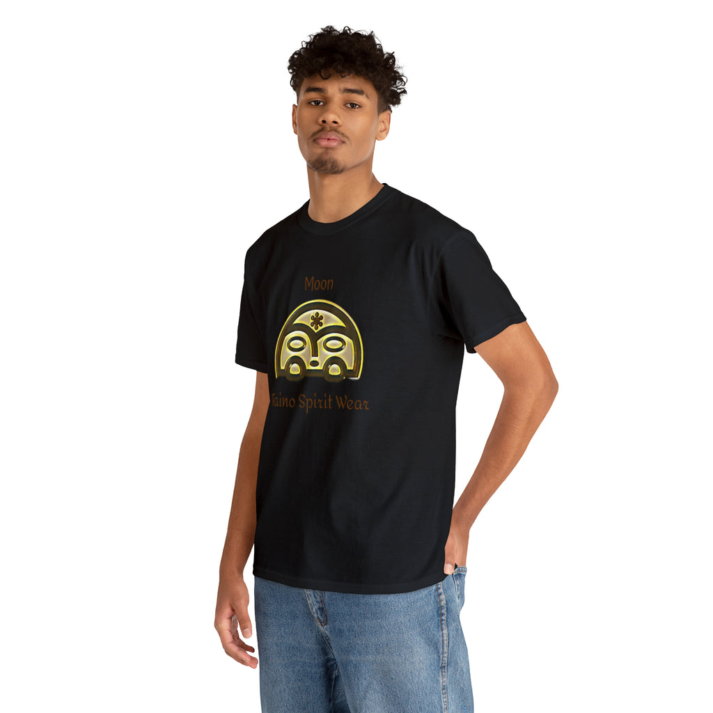 Taino Moon/ Puerto Rican Coqui Unisex Heavy Cotton Tee