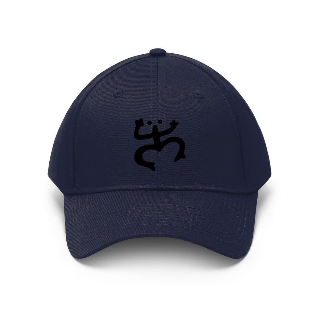 Taino Black Coqui Unisex Twill Hat
