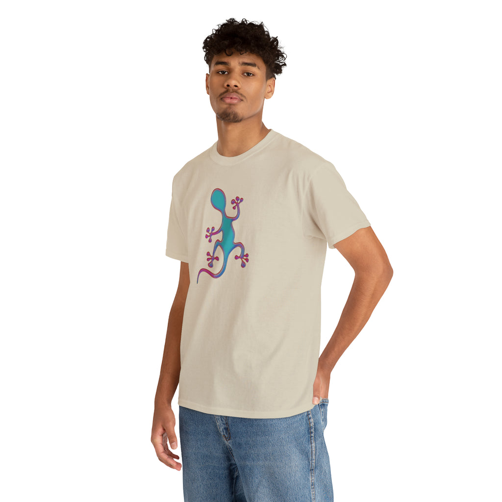 Taino-Inspired Salamander 2 Unisex Heavy Cotton Tee