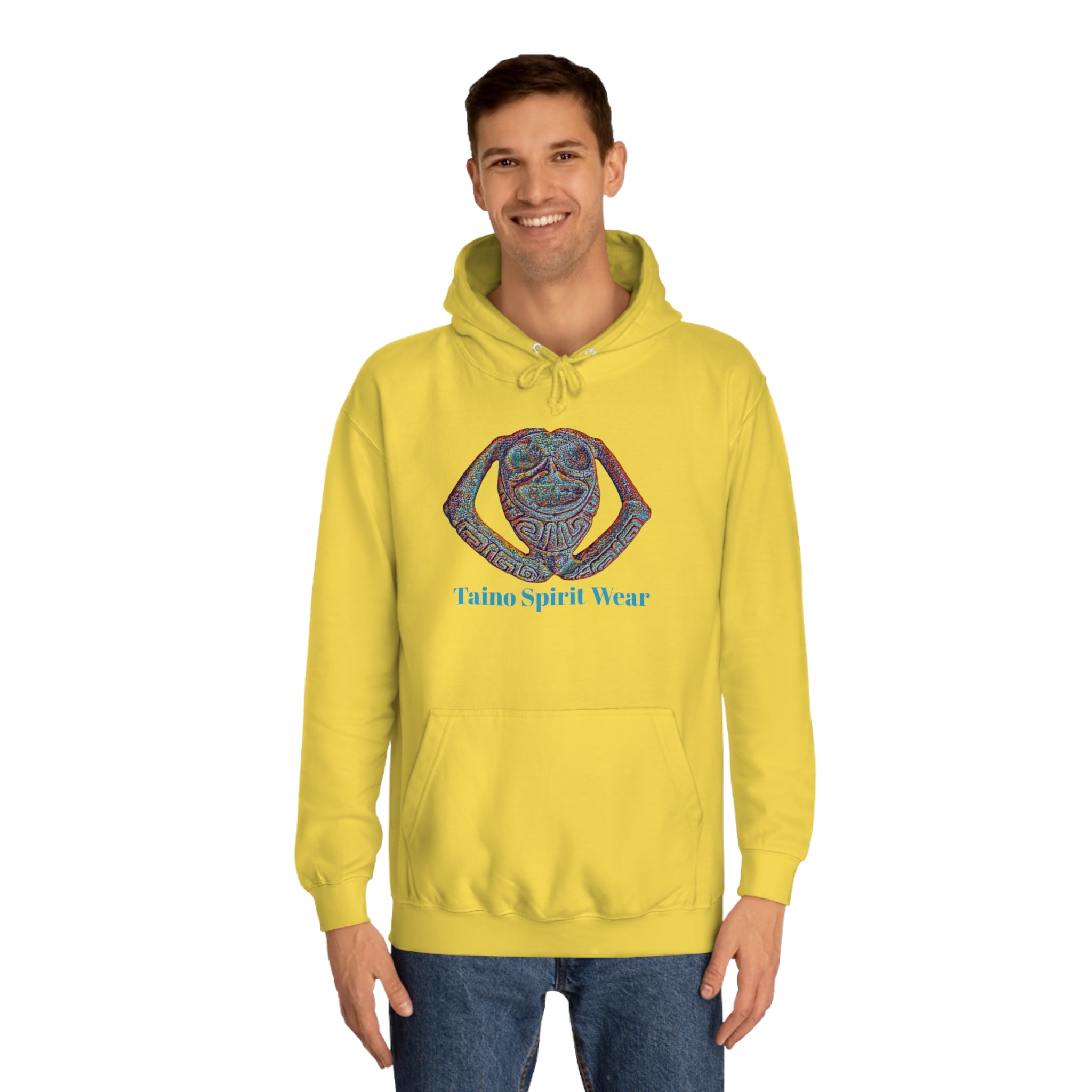 Taino Spirit Wear Symbolism Unisex College Hoodie