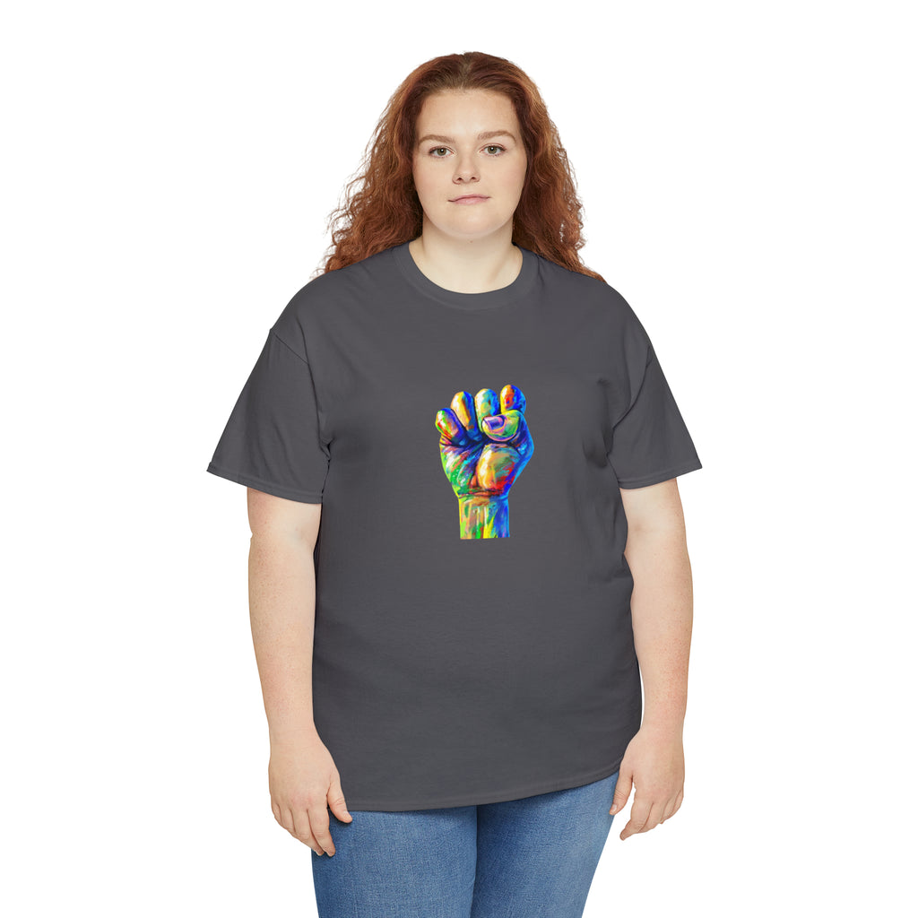 Power to The People Fist Unisex Heavy Cotton Tee