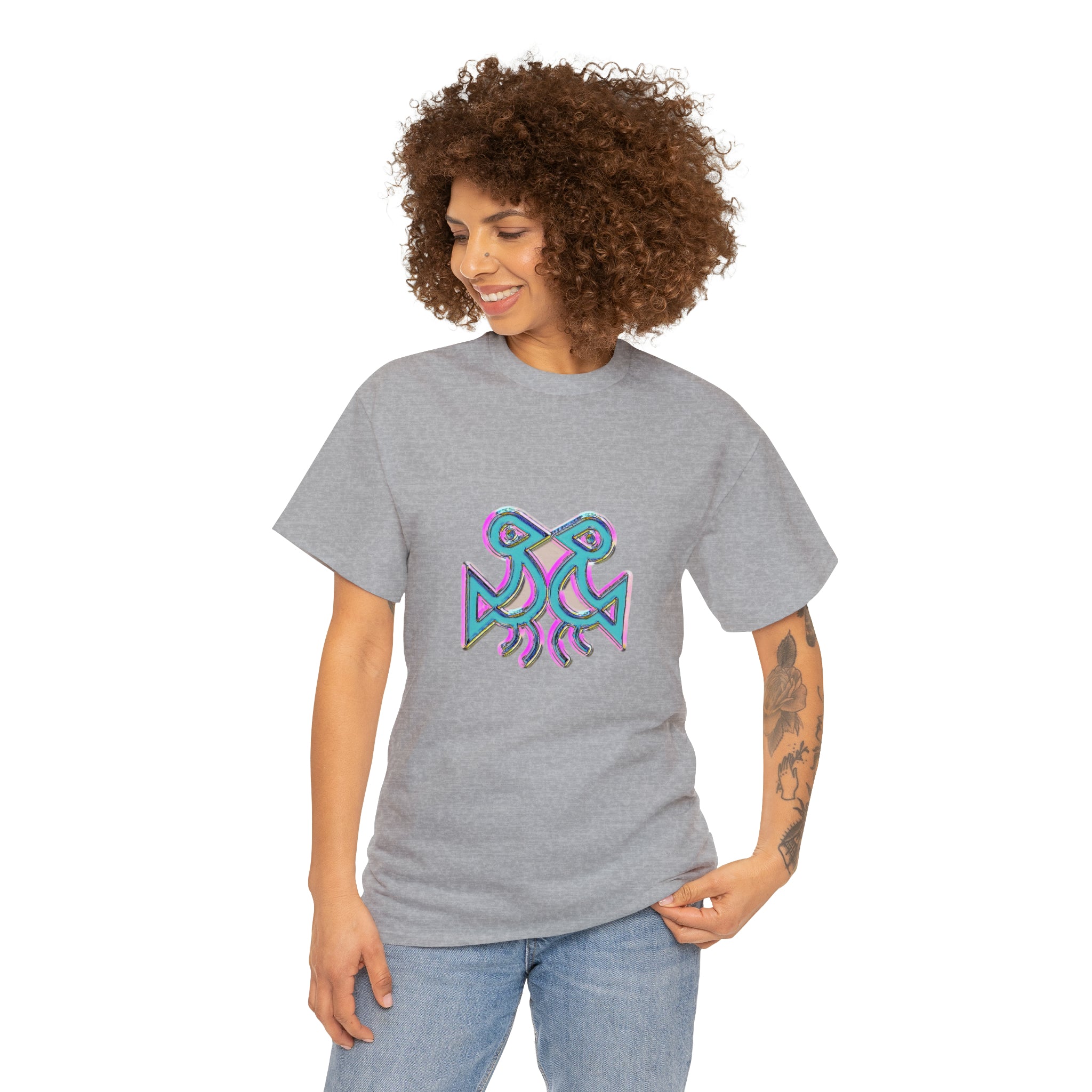 Taino Symbolism Unisex Heavy Cotton Tee