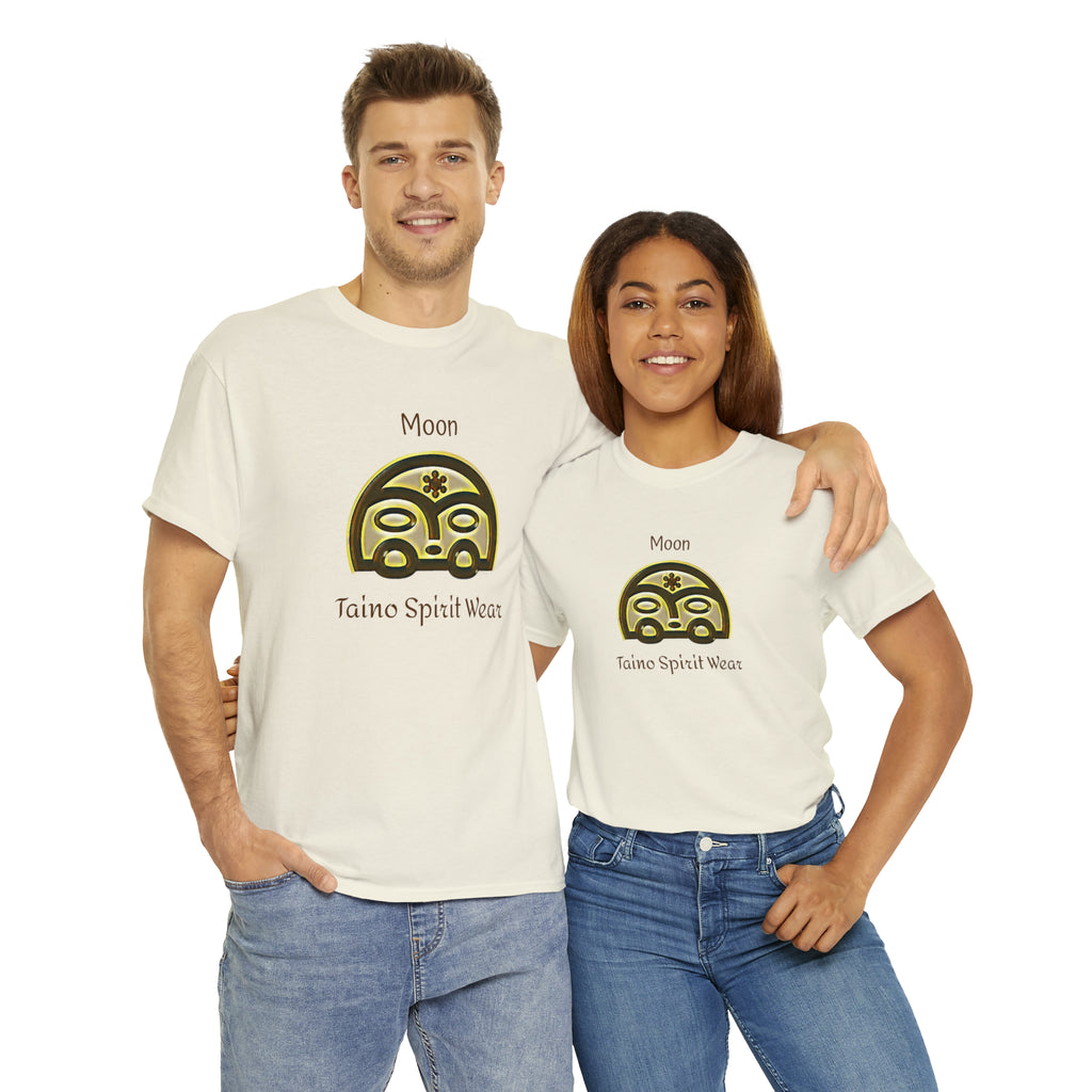 Taino Moon/ Puerto Rican Coqui Unisex Heavy Cotton Tee