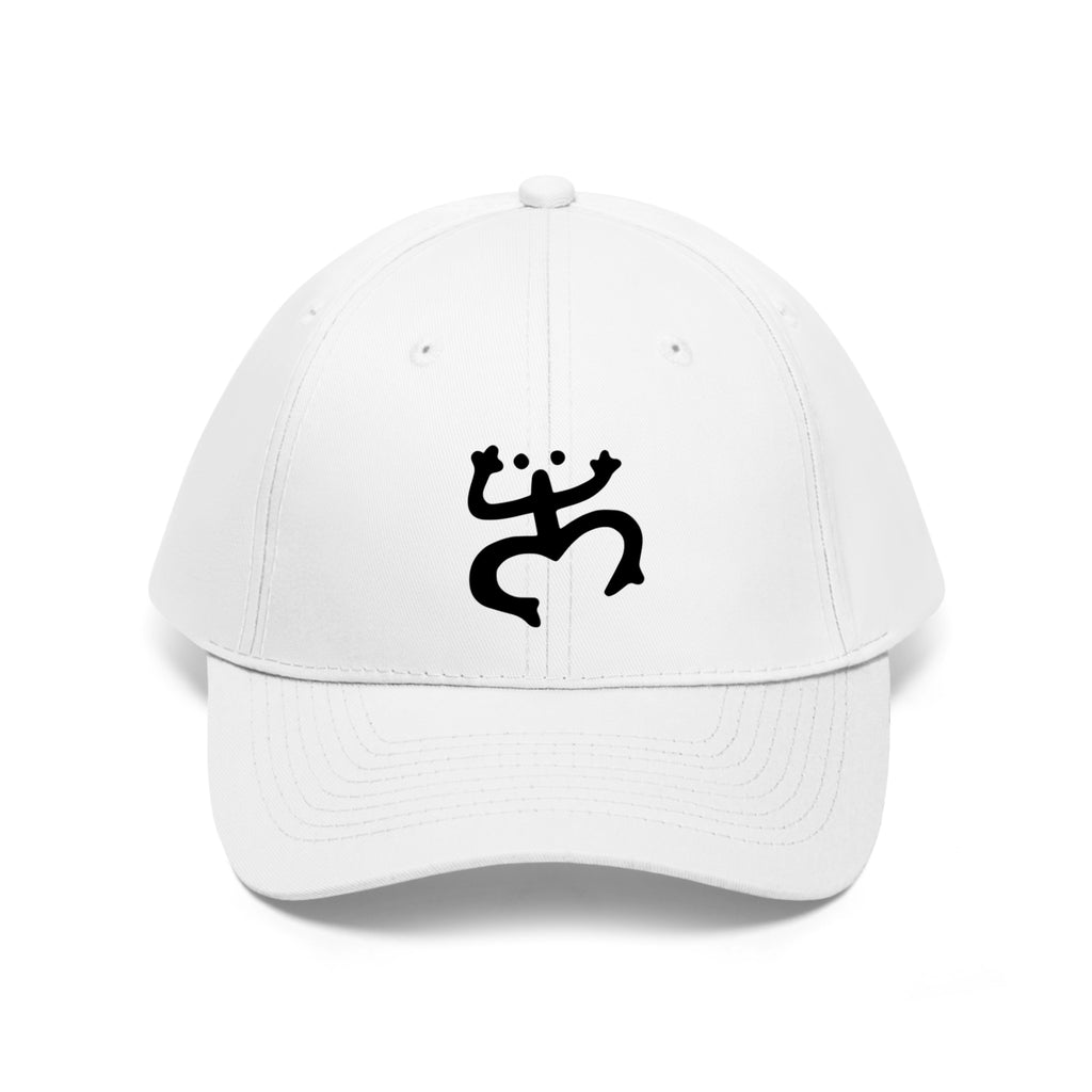 Taino Black Coqui Unisex Twill Hat