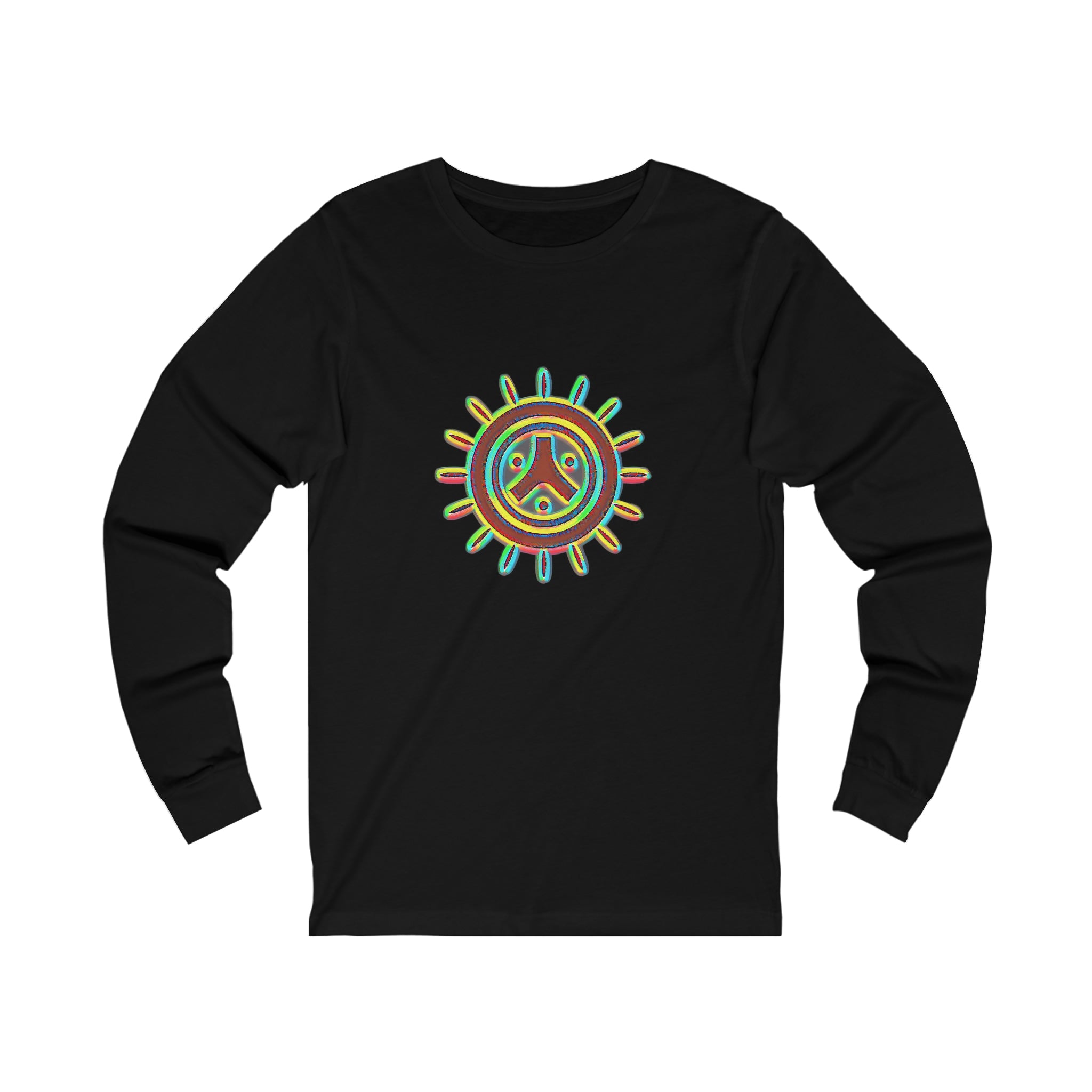 Taino Symbolism Unisex Jersey Long Sleeve Tee