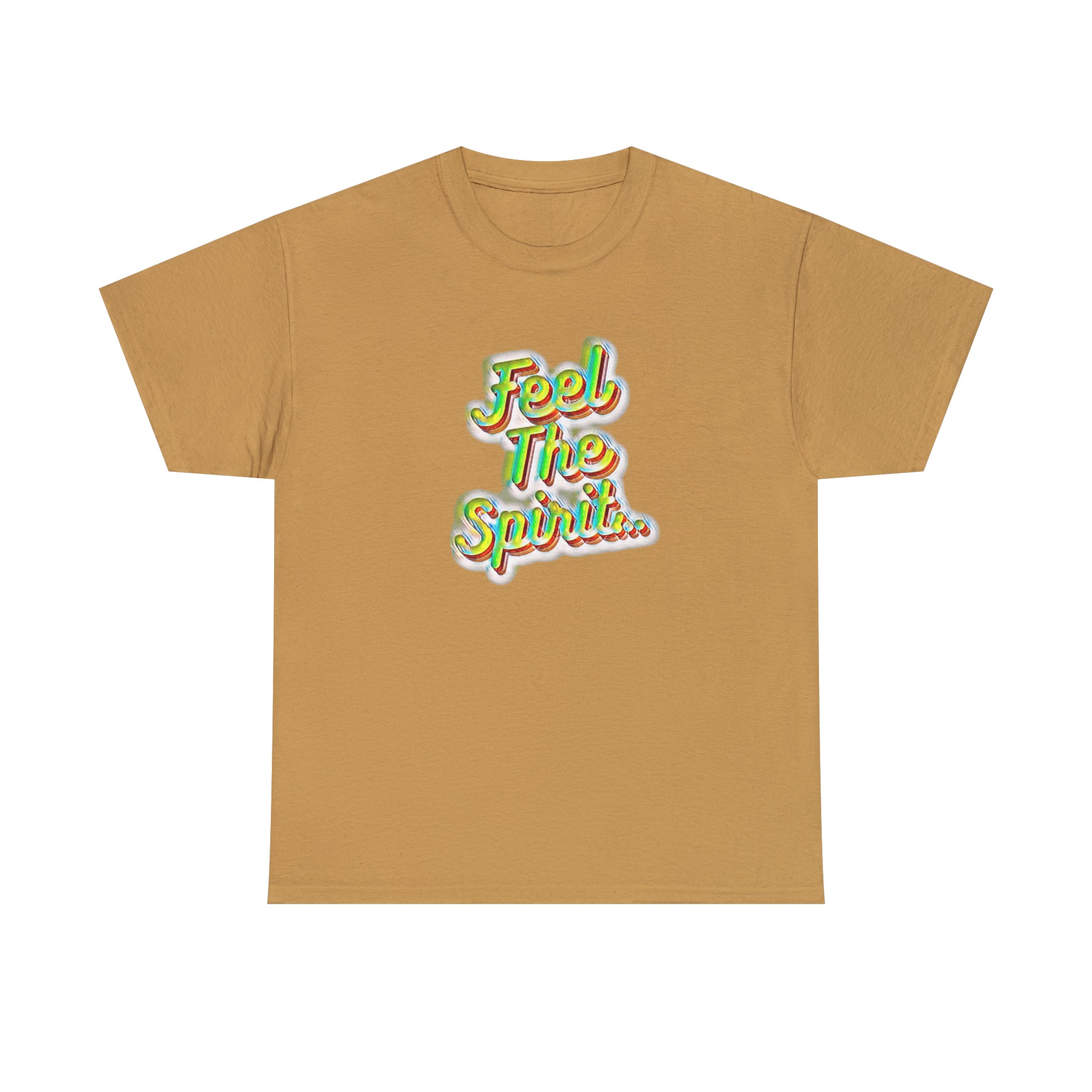 Feel The Spirit Unisex Heavy Cotton Tee