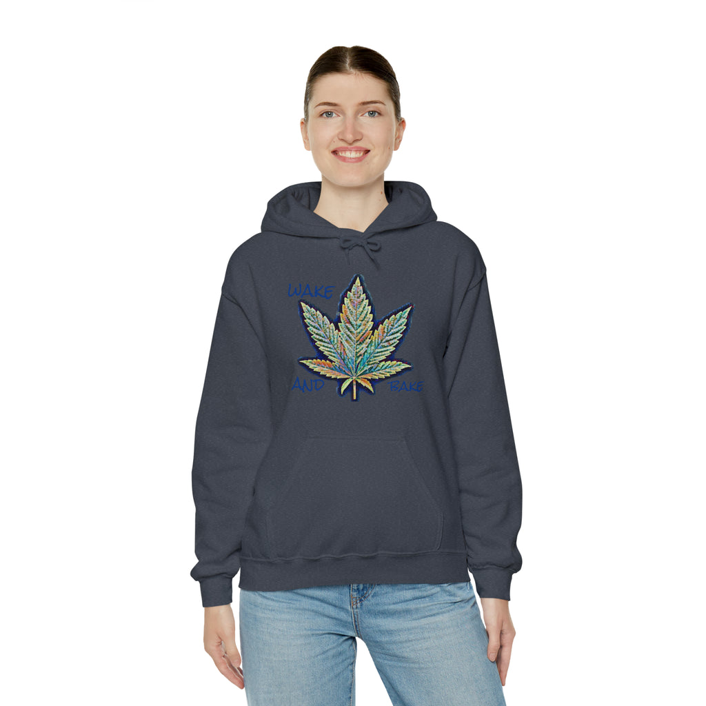 The Five Finger Leaf 2 Unisex Heavy Blend™ Hooded Sweatshirt