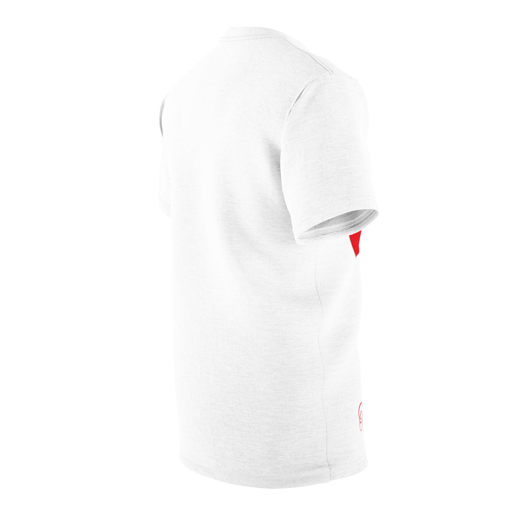 Taino Puerto Rican Flag Coqui Unisex Cut & Sew Tee (AOP)