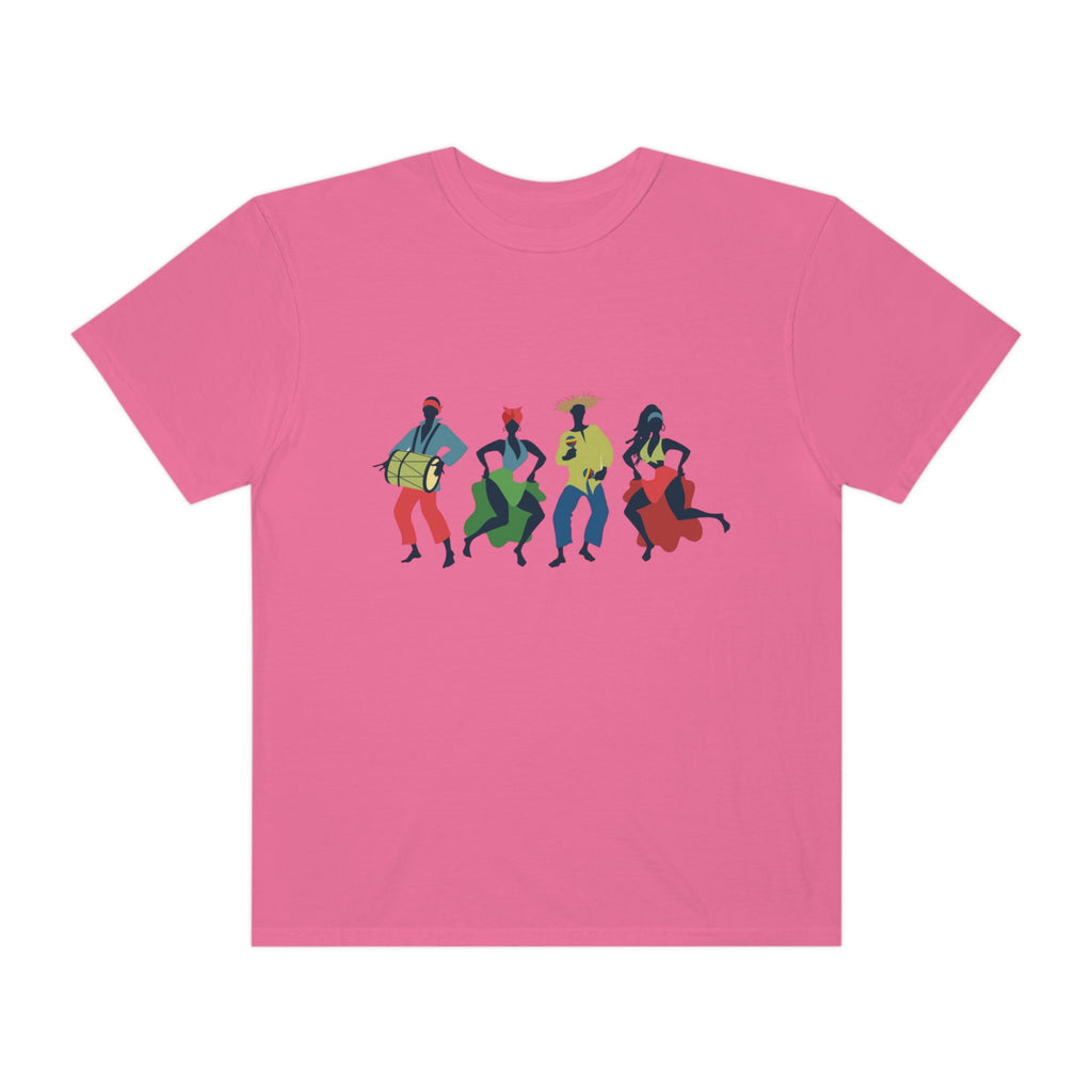 African Dancers Unisex Garment-Dyed T-shirt
