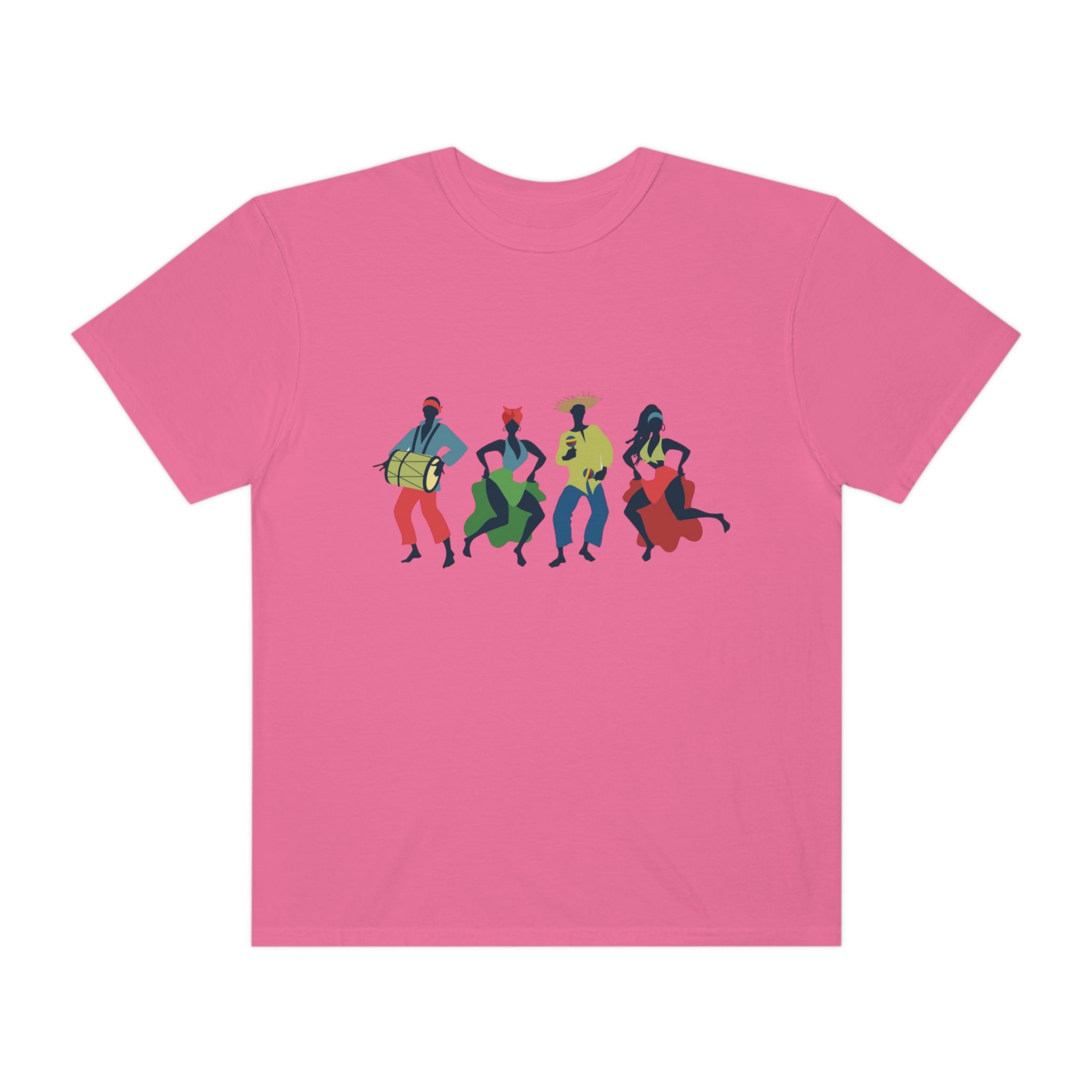 African Dancers Unisex Garment-Dyed T-shirt