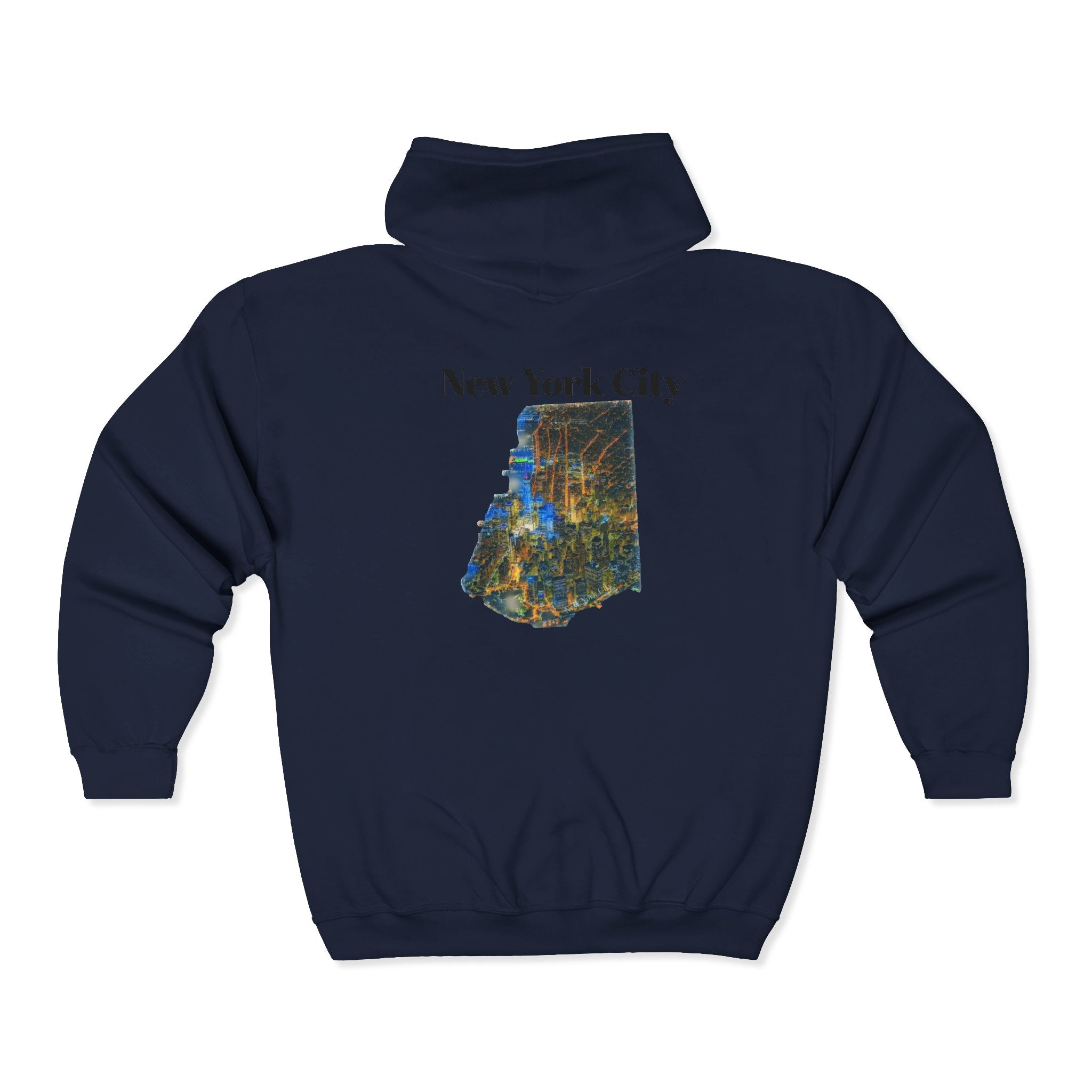 Mickey Boat Unisex Heavy Blend™ Full Zip Hooded Sweatshirt
