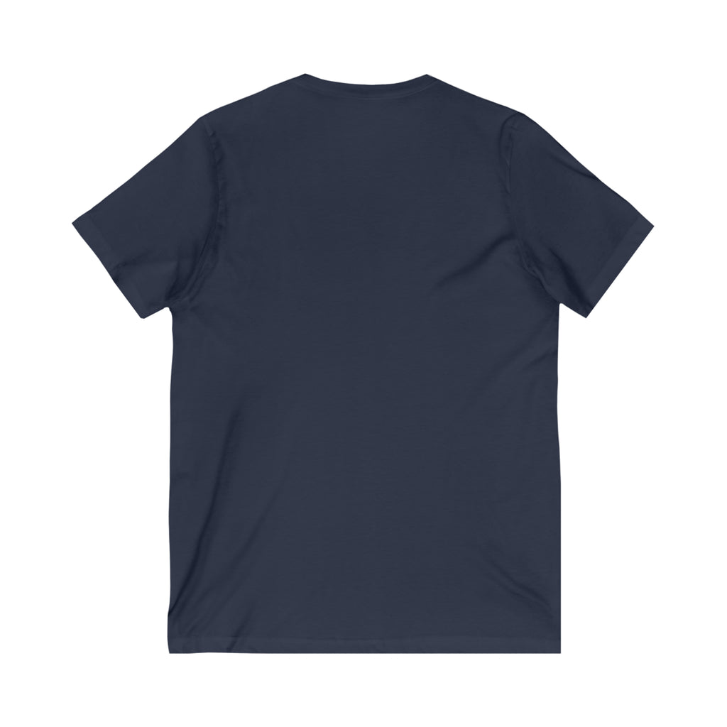 Taino Symbolism Unisex Jersey Short Sleeve V-Neck Tee