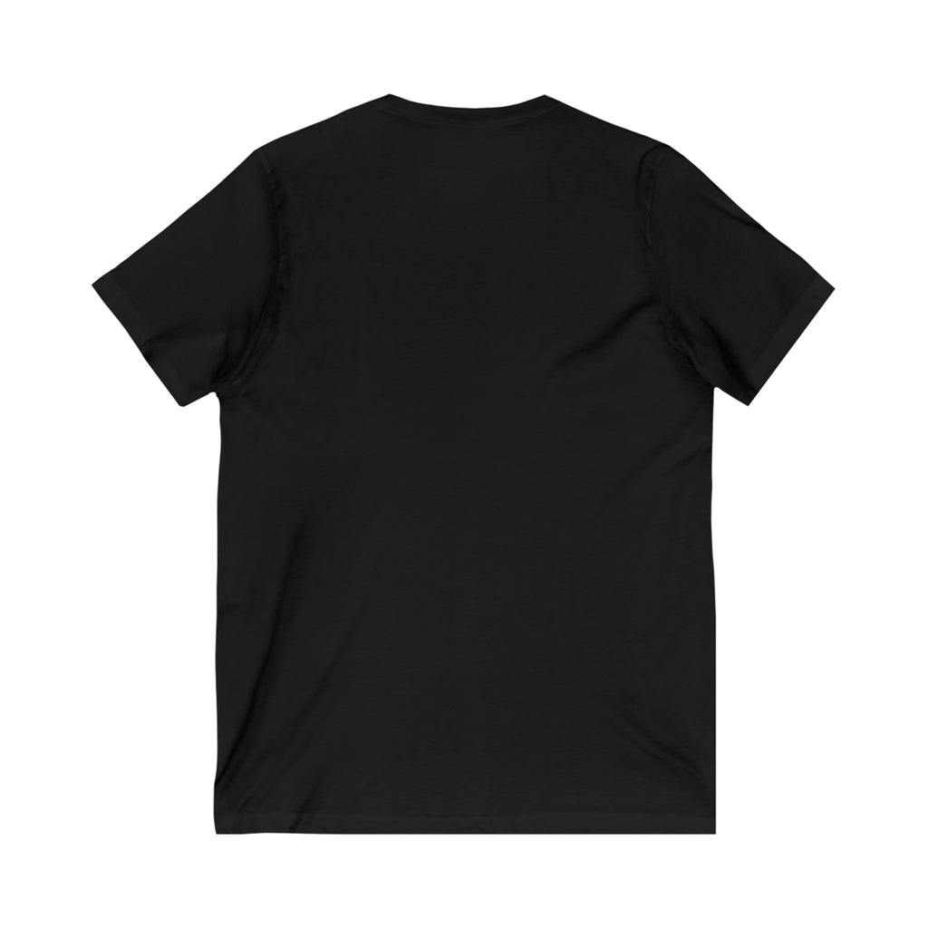 Taino Symbolism Unisex Jersey Short Sleeve V-Neck Tee