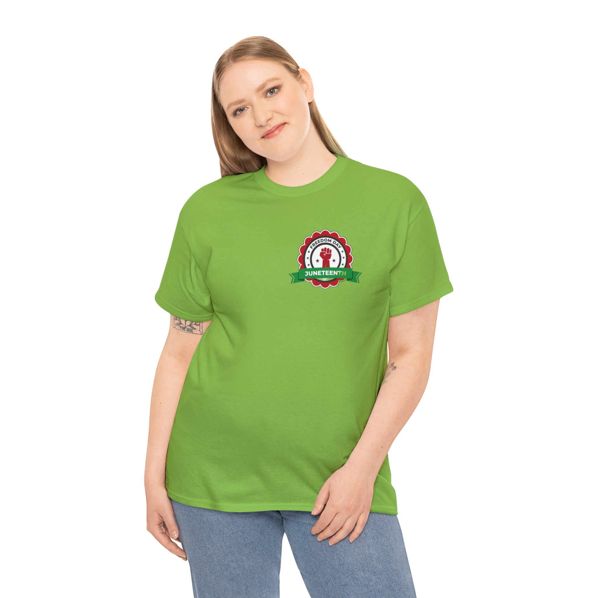 Juneteenth Freedom Day Unisex Heavy Cotton Tee